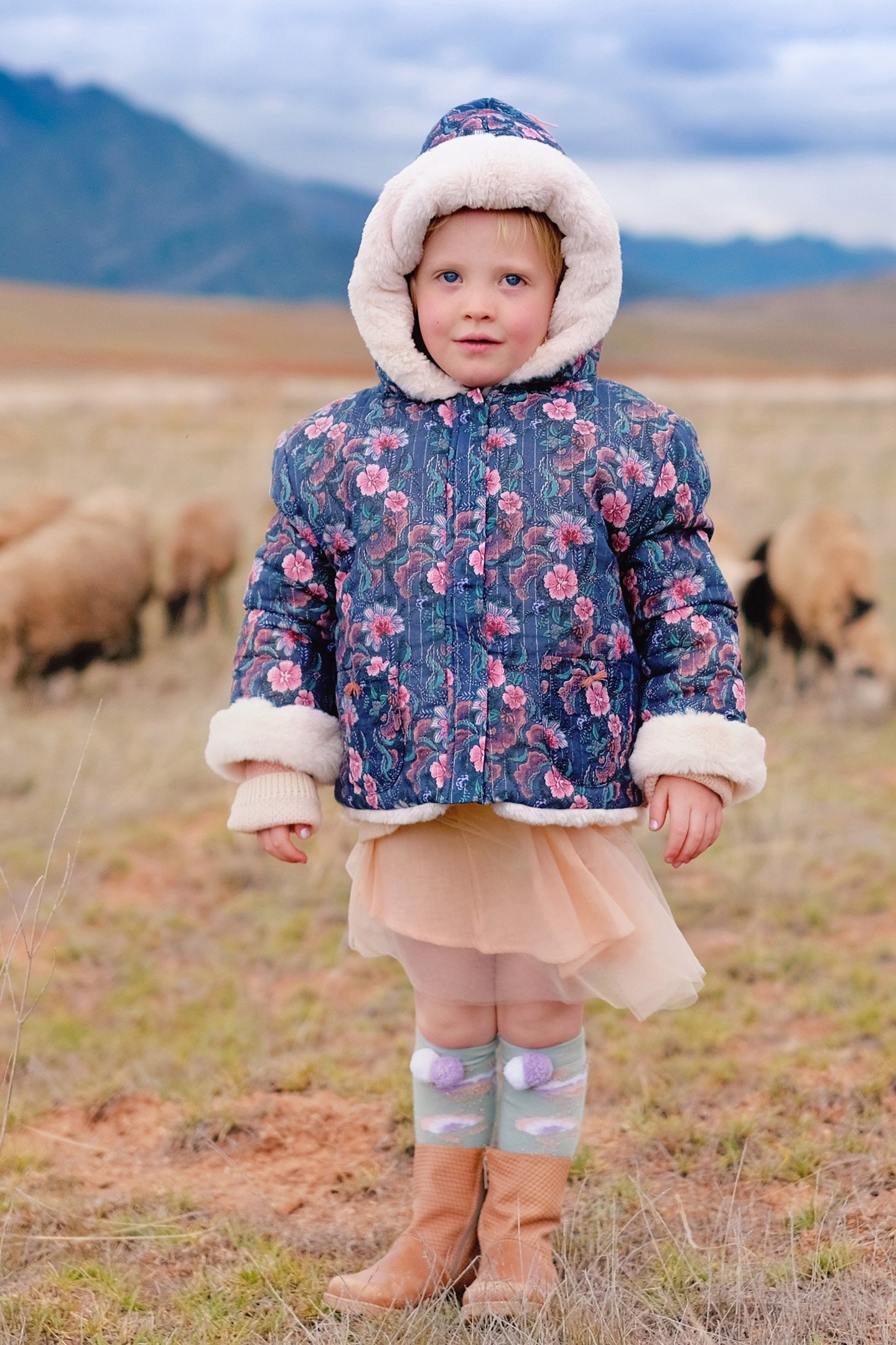 JACKET CONNIE STORM FLOWERS 1