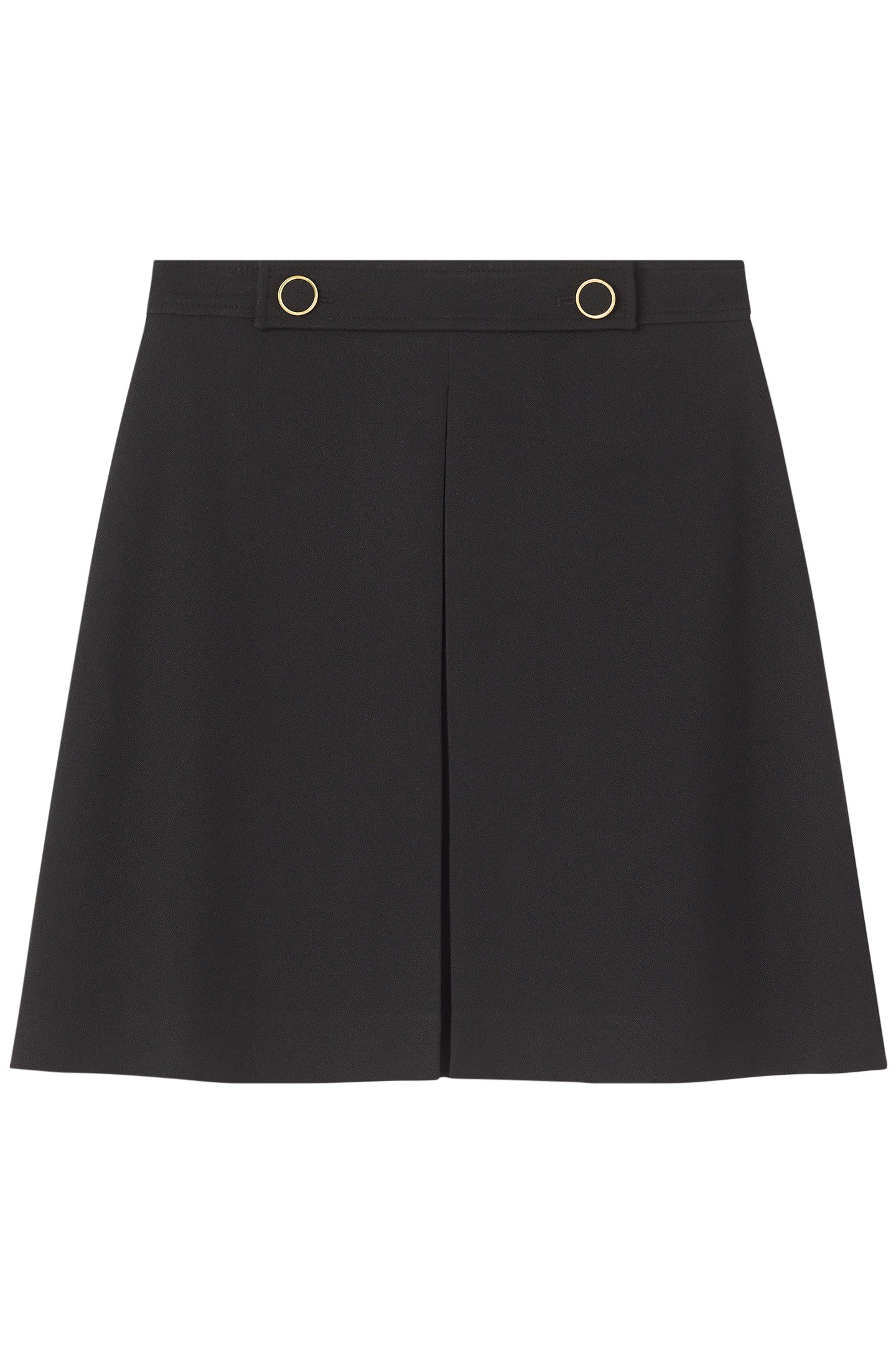 SK HALINA CREPE SKIRT BLACK 4
