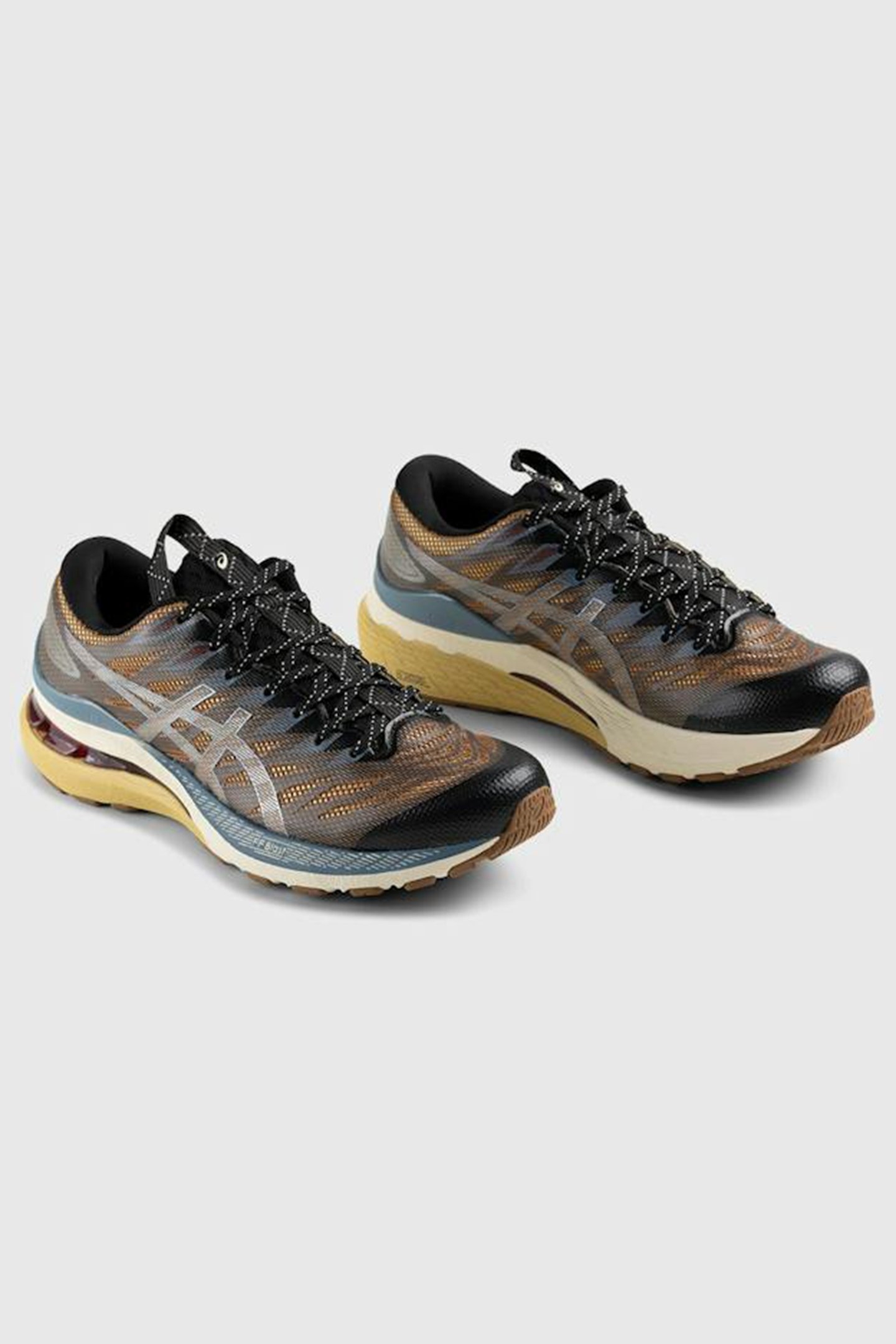 ASICS – FN3-S GEL KAYANO 28 ANTHRACITE/ ANTIQUE GOLD 2