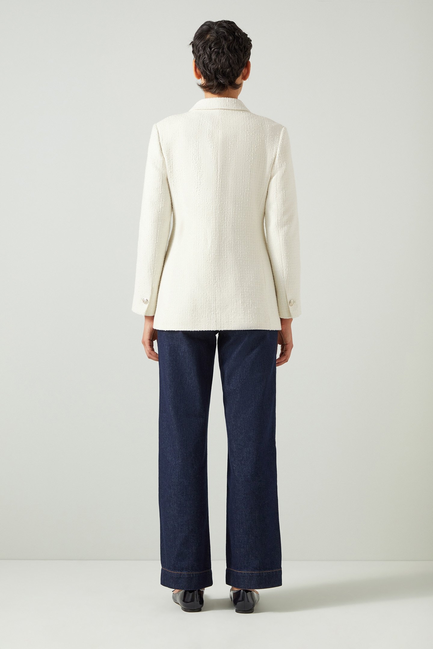 JK MARINER - TWEED JACKET CREAM 2