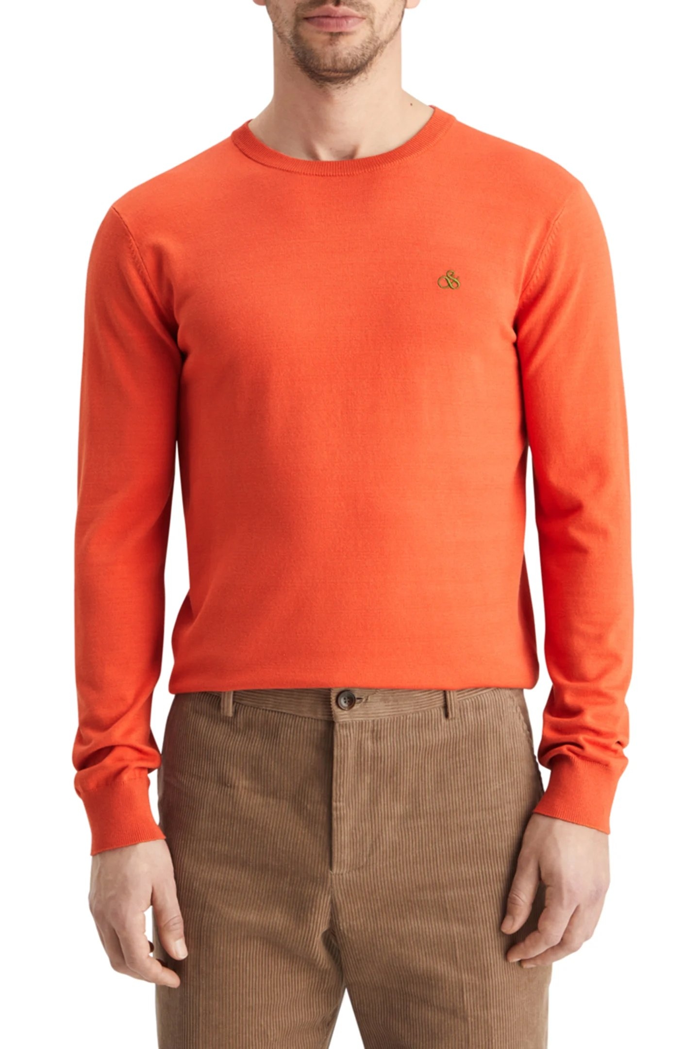 ESSENTIAL PULLOVER CREWNECK NEGRONI 1