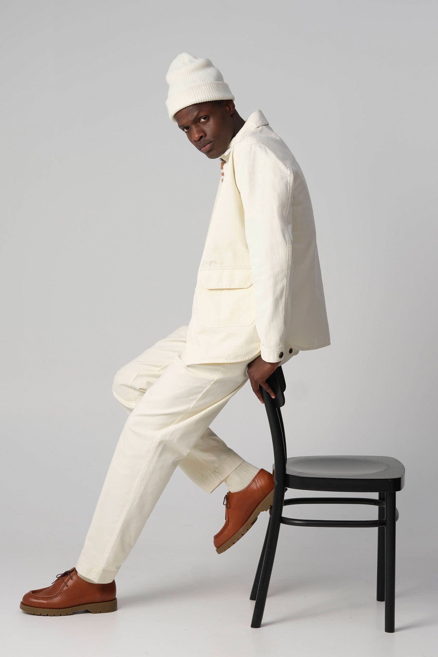 RYLAND OVERSHIRT COCONUT MILK 3