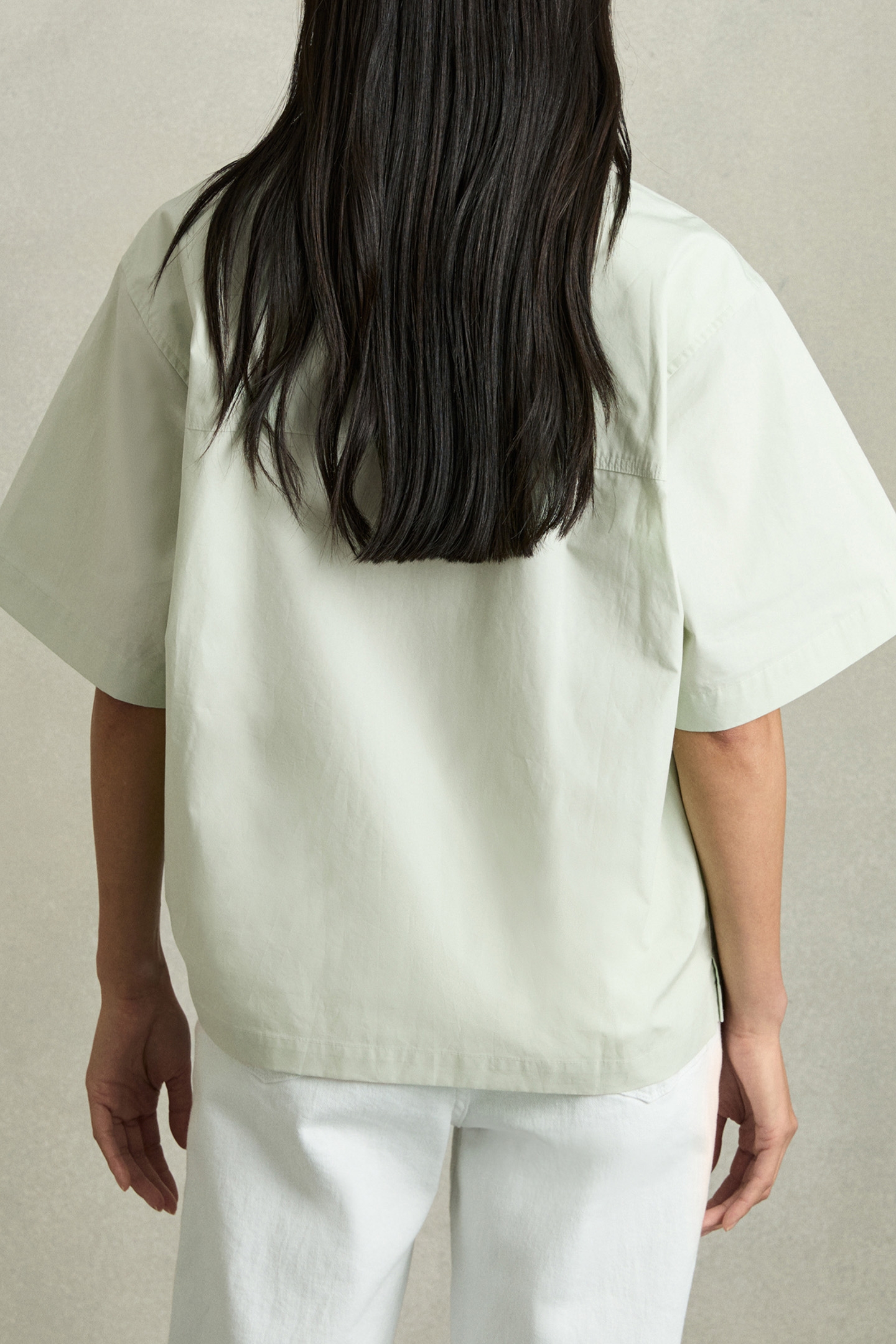 JORDAN SHORTSLEEVE COTTON SHIRT GREEN 2