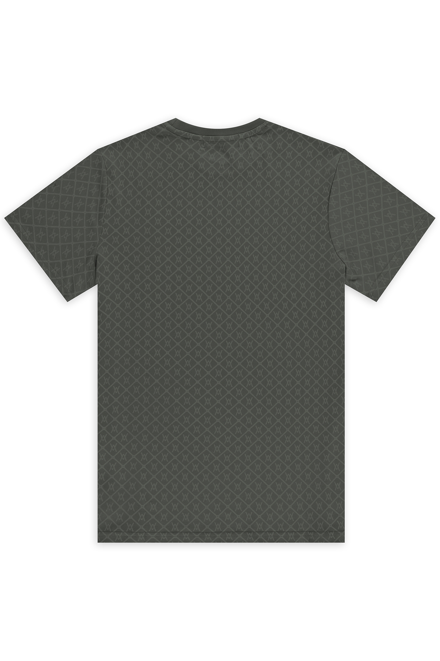 UNISEX ALL OVER BACK TEE GREY 2