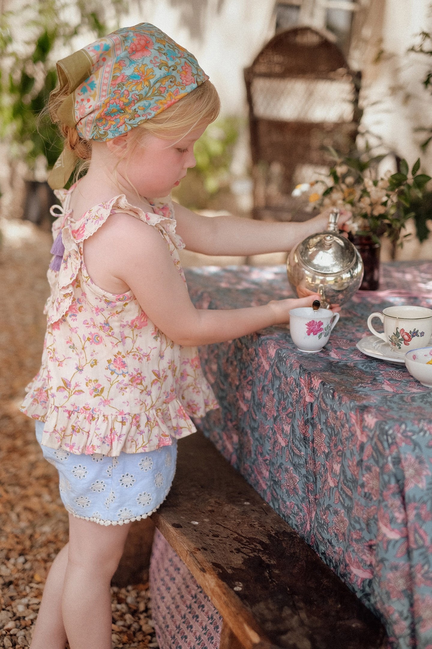 BLOUSE ZELIE CREAM BUCOLIA FIELDS 4