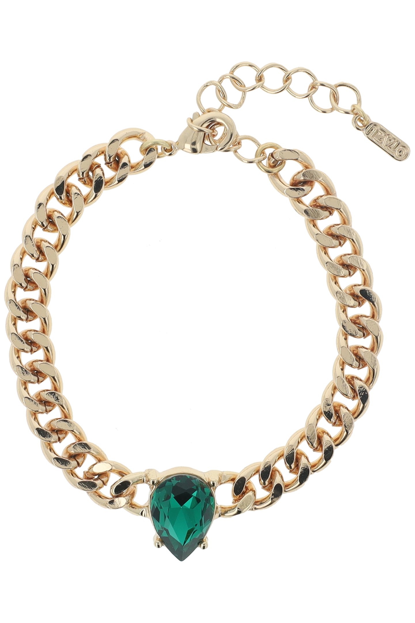 EMERALD SHACKLE BRACELET 1
