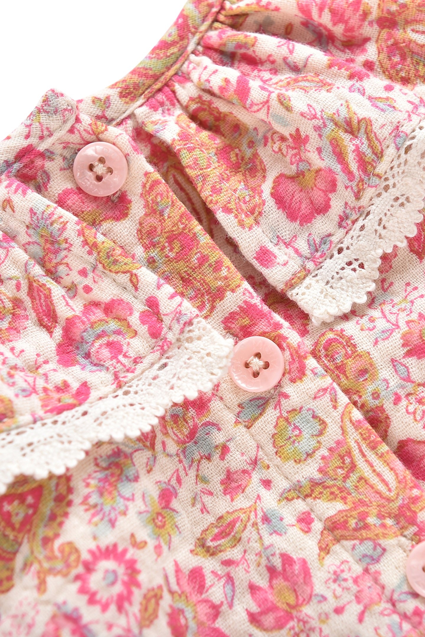 ROMPERS INDIA CREAM FLOWER FIELDS 7