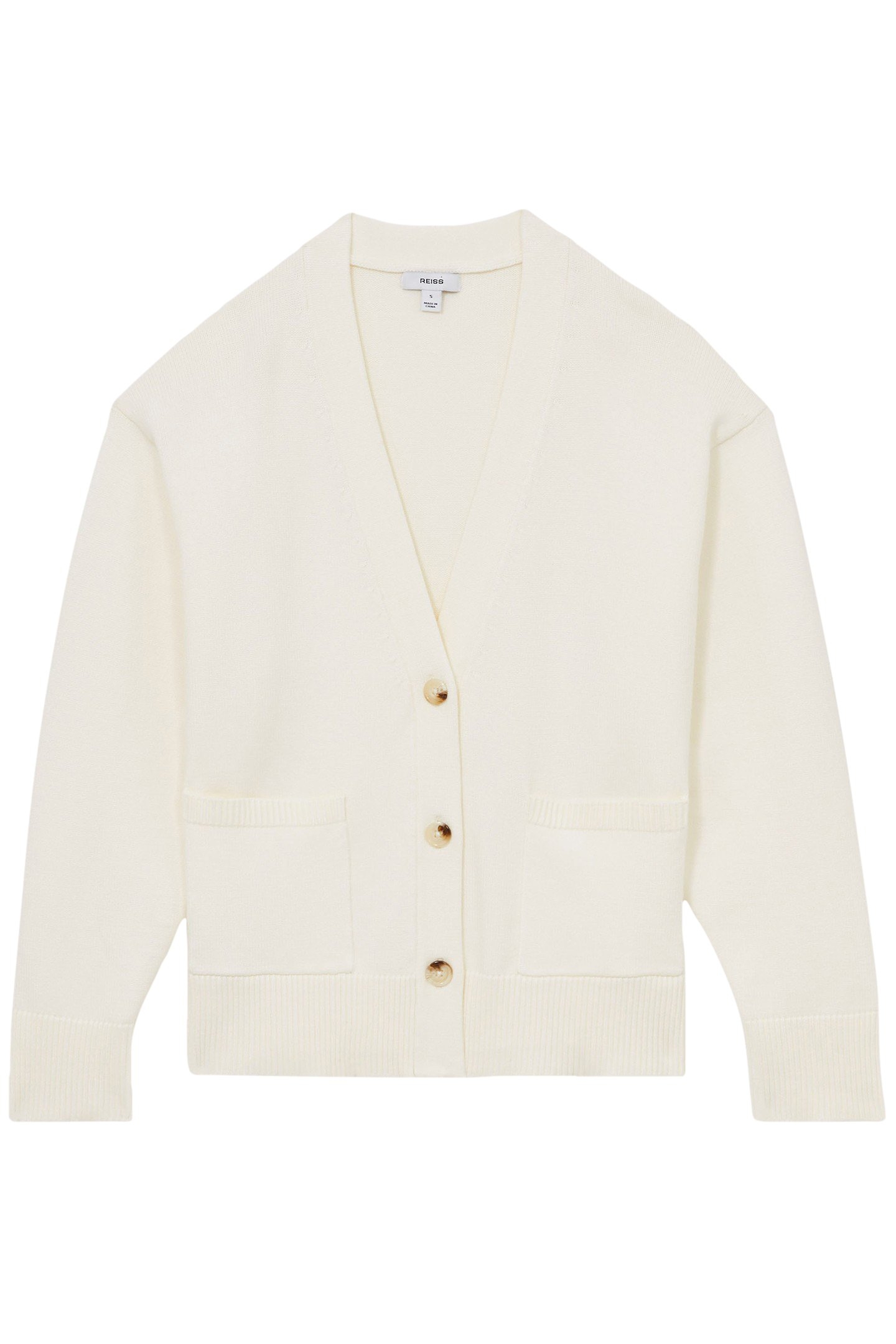 HARPER KNITTED CARDIGAN IVORY 4