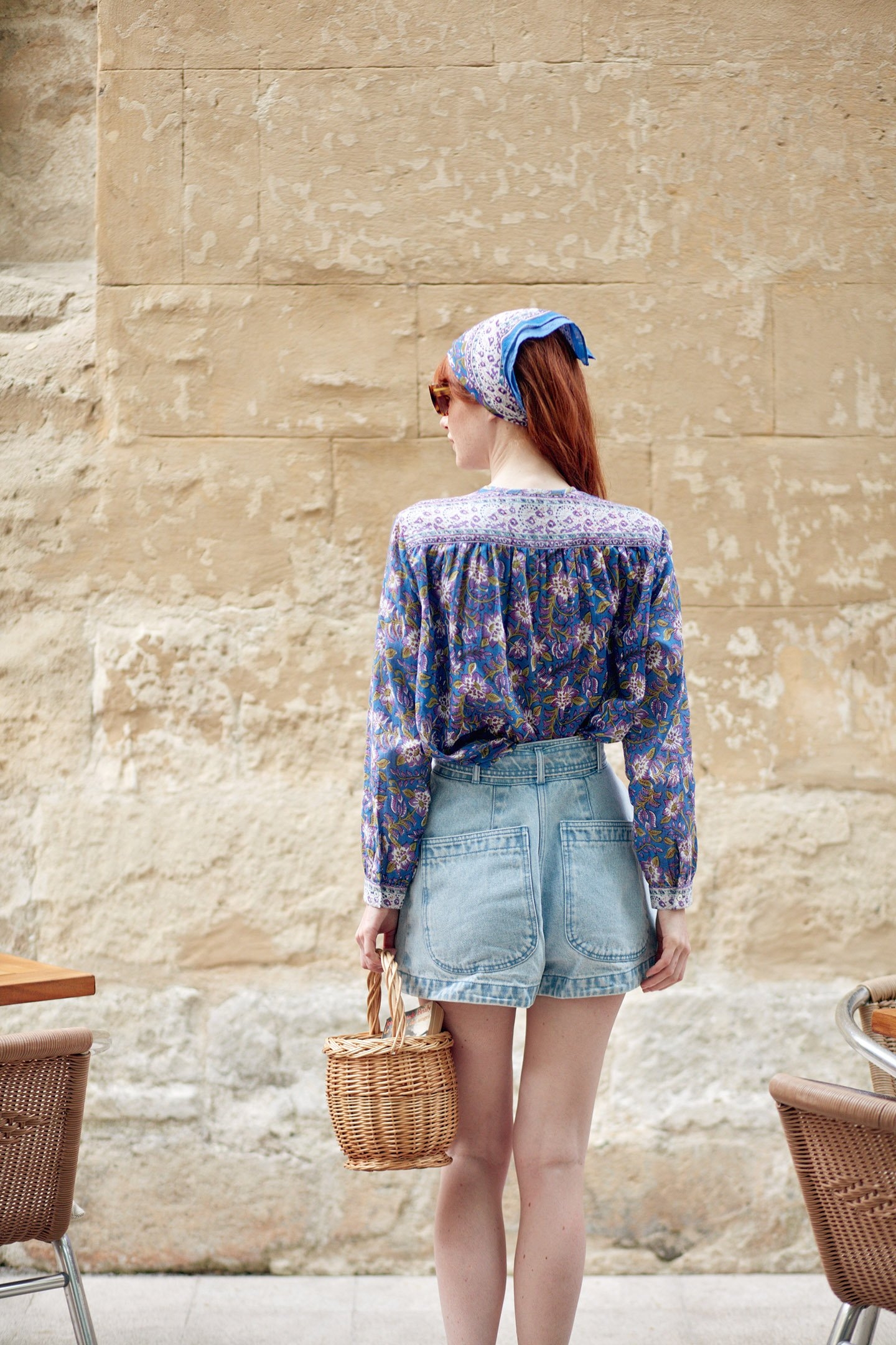 SHORTS VIRGINIA LIGHT BLUE 2