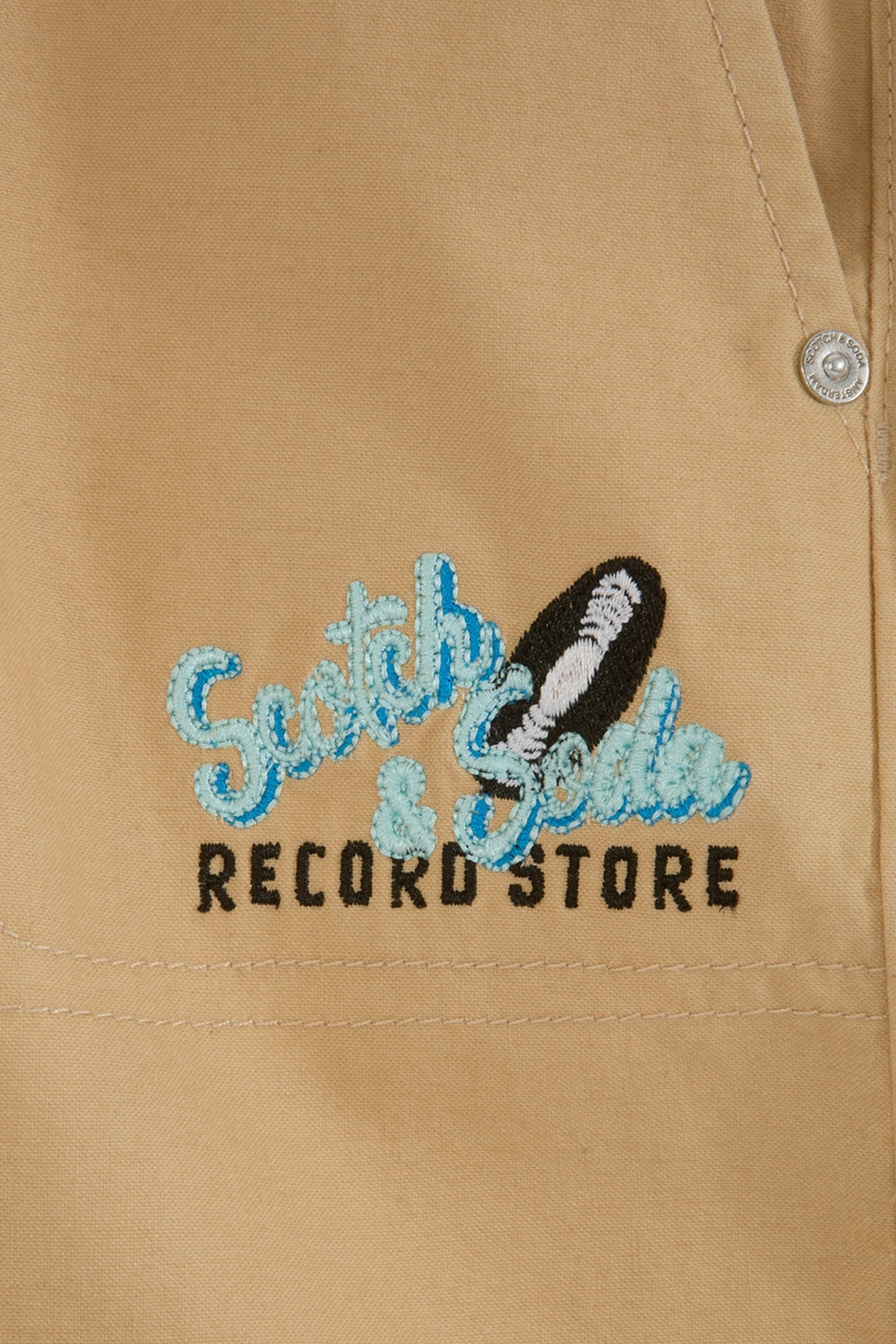 BOYS HALF PANAMA PANT LT PASTEL BROWN 4