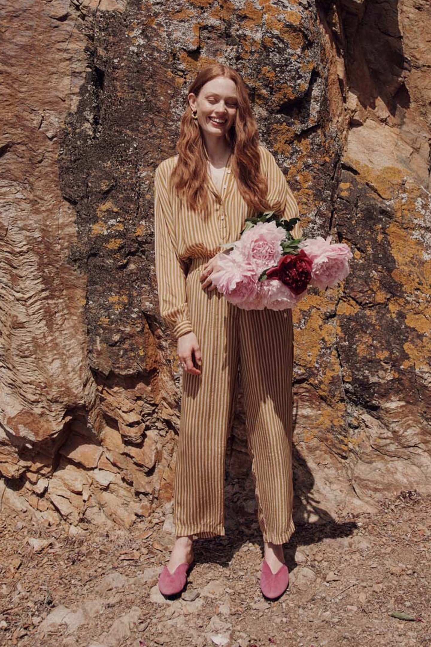 PANTS ARLOEW BLUSH STRIPES 2