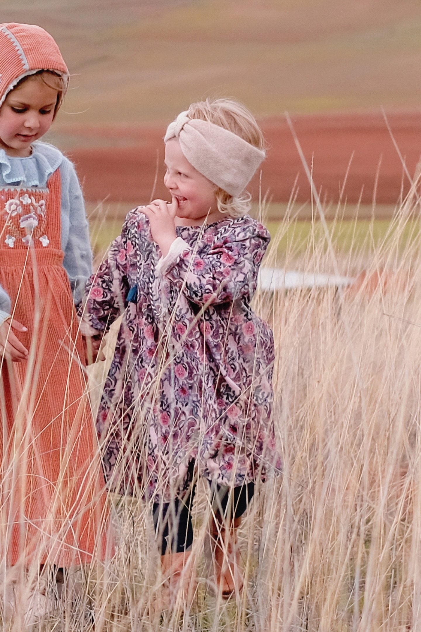 DRESS ROULOTTA BLUSH FLOWERS 1