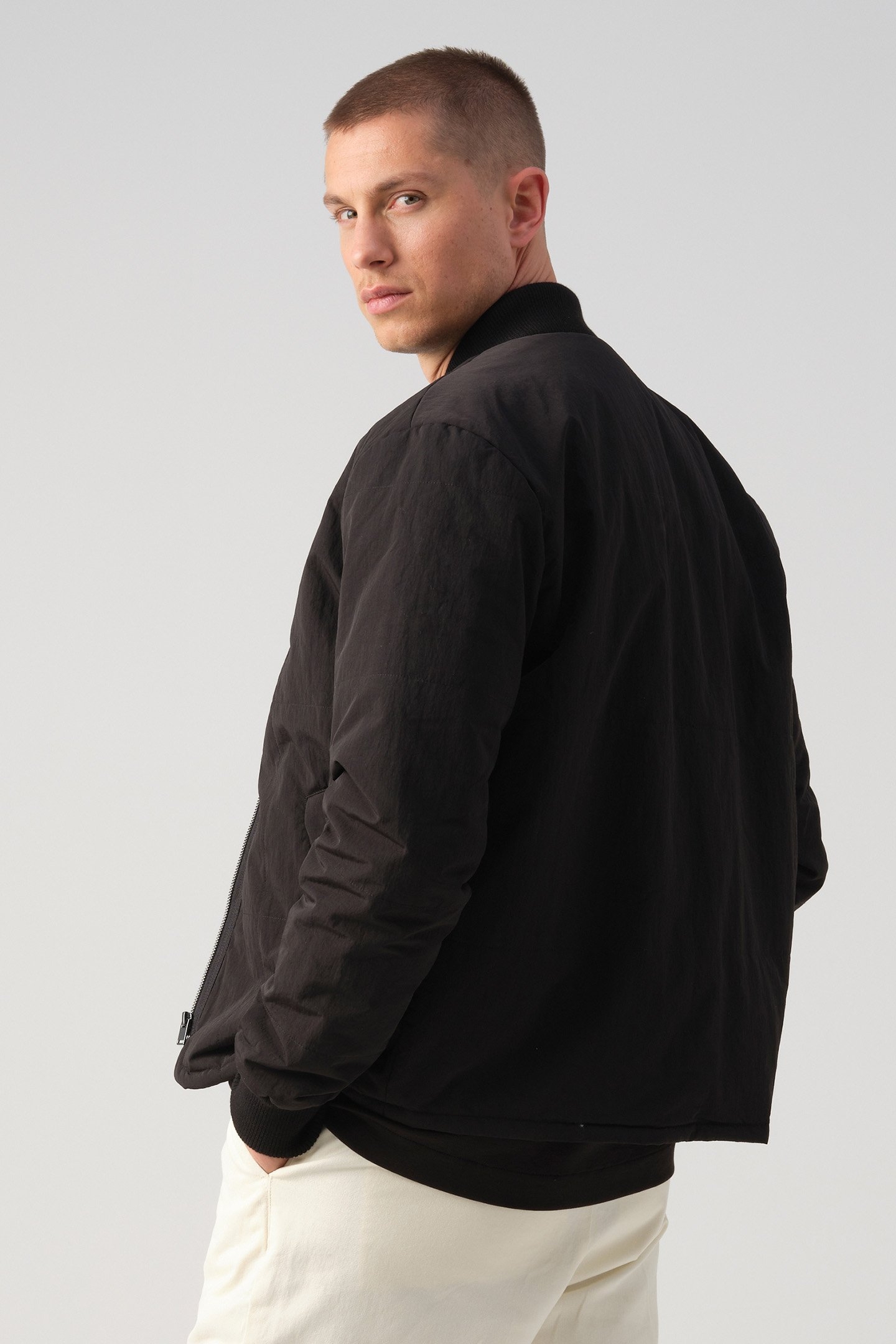 RICKON GEWATTEERDE JAS BLACK 2