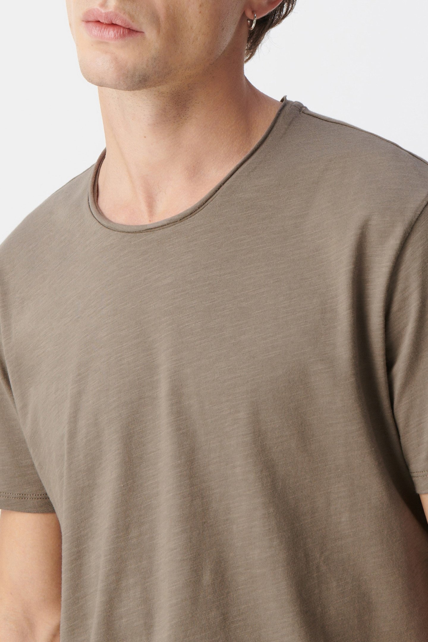 ORGANIC COTTON ESSENTIAL ROUND-NECK T-SHIRT 5