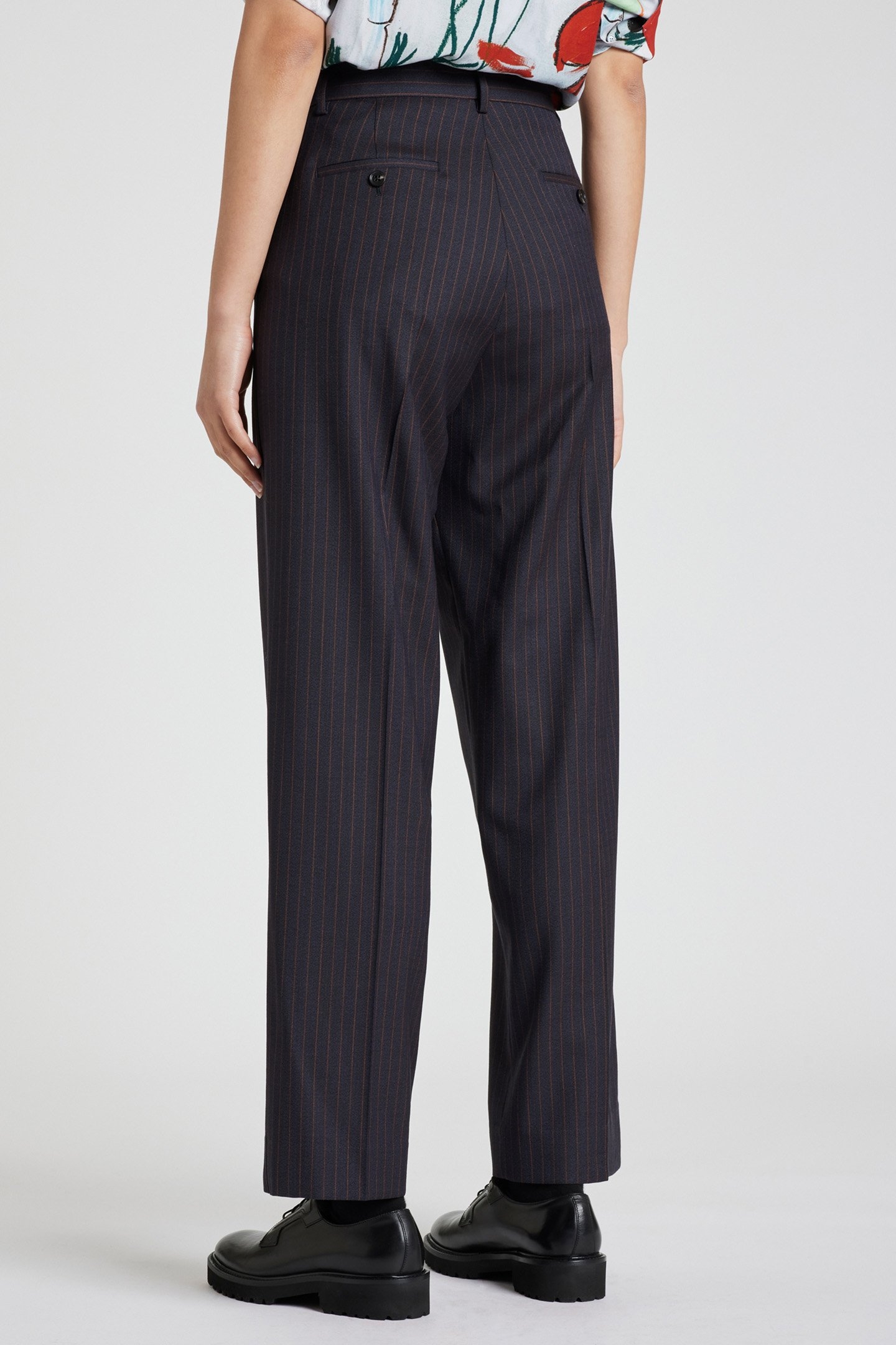 WOMENS TROUSERS VERY DARK NAVY 2