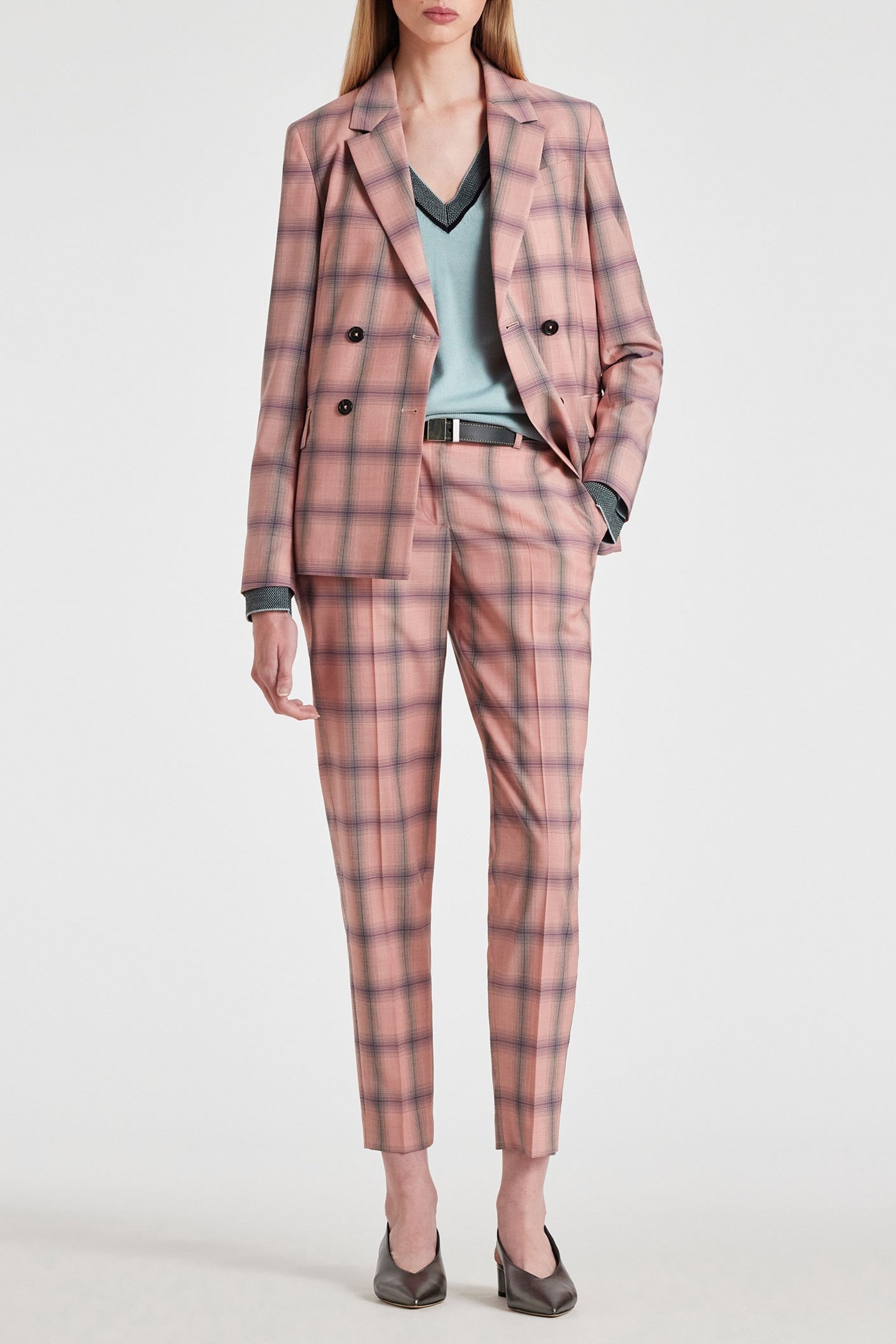 WOMENS TROUSERS POWDER PINK 3