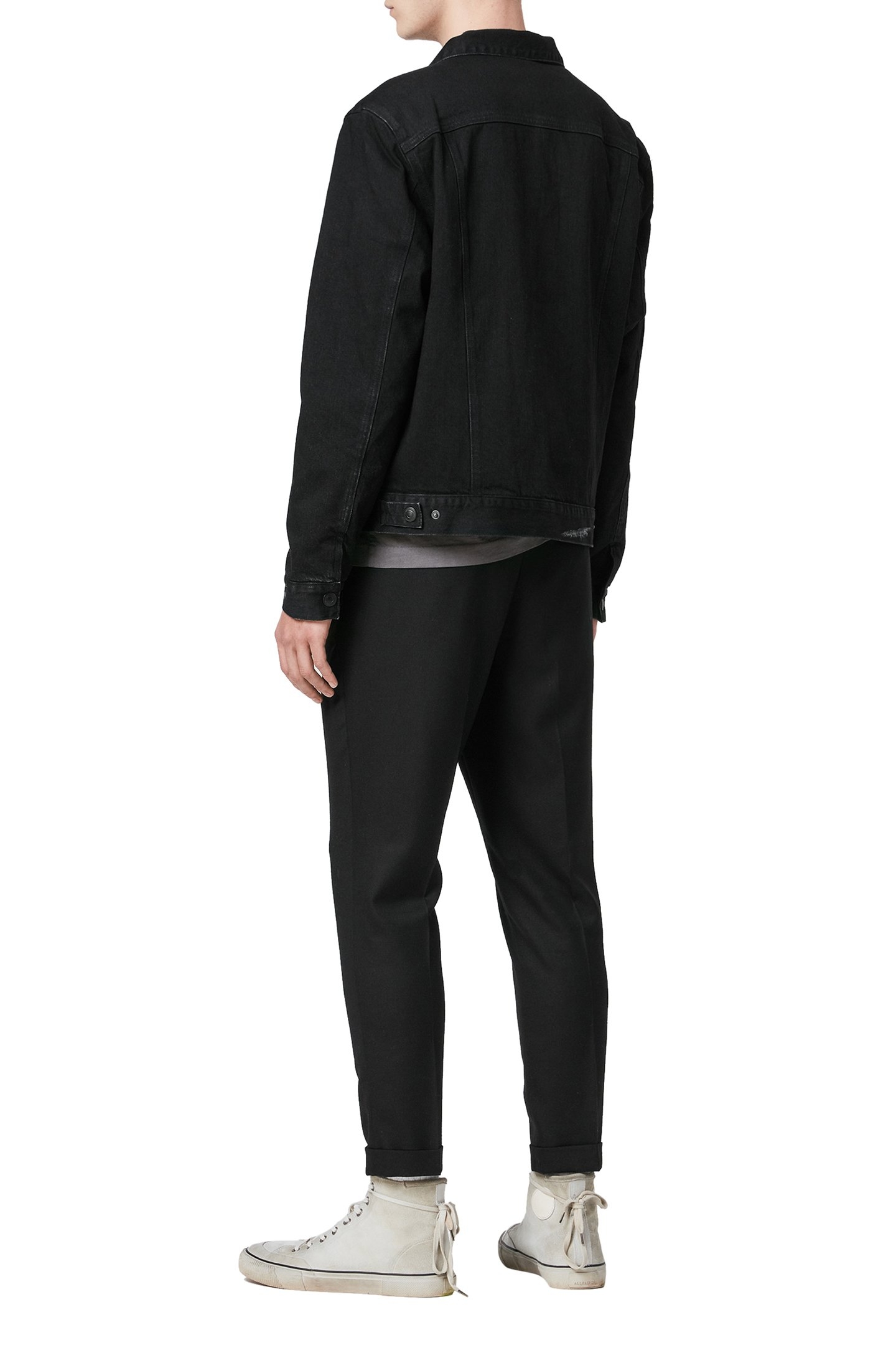 BRIND JACKET WASHED BLACK/BLACK 3