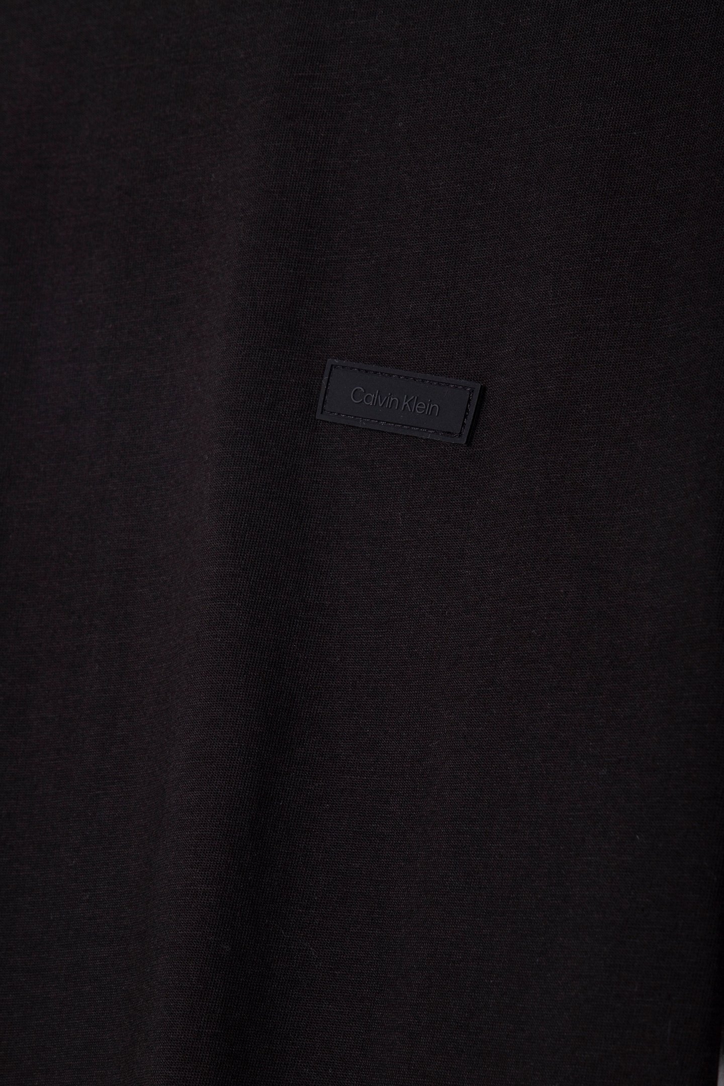 SMOOTH COTTON T-SHIR CK BLACK 4
