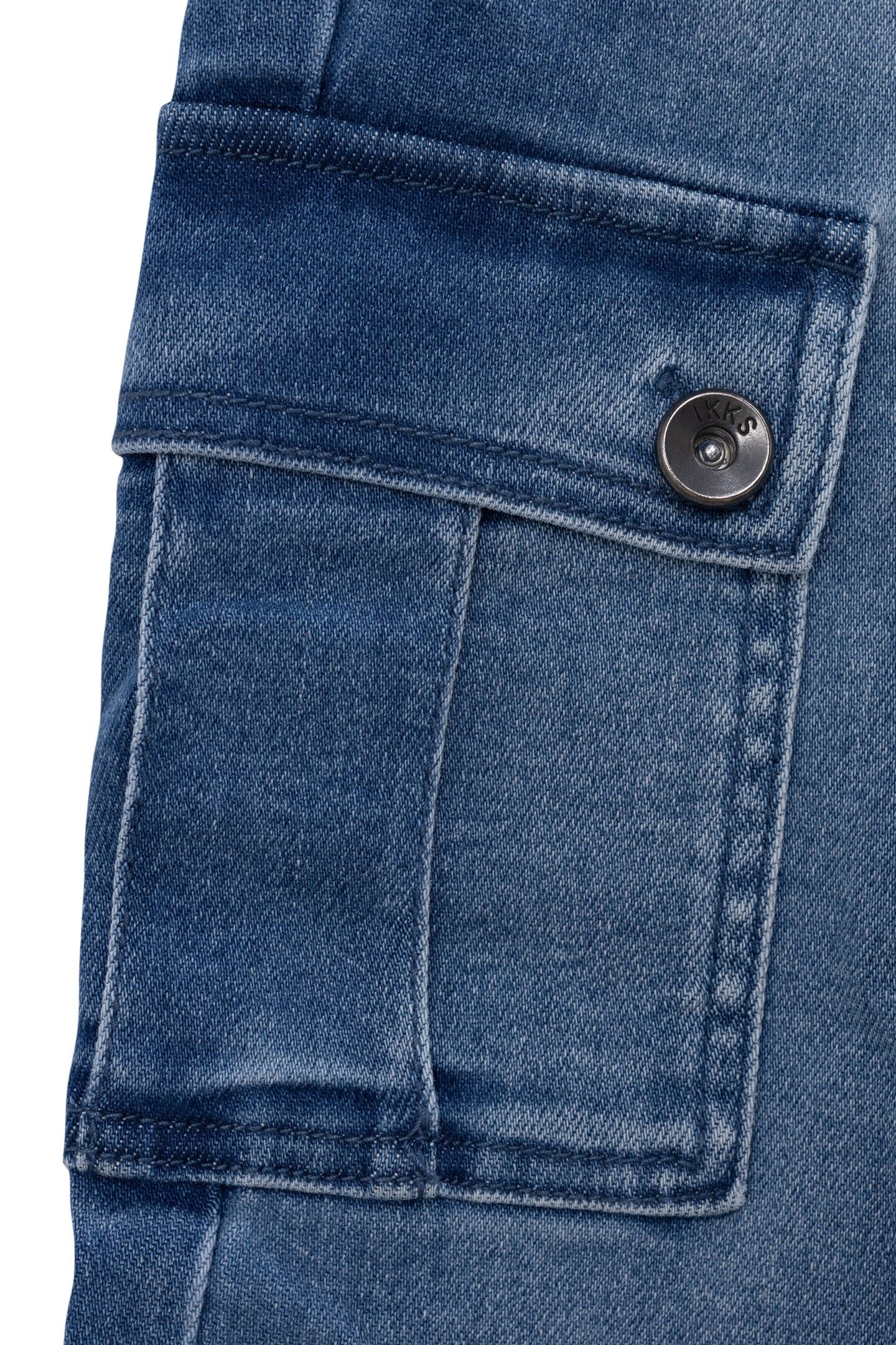 LOOSE BLUE DENIM ULTRA-RESISTANT JOGGER FOR BOY 5