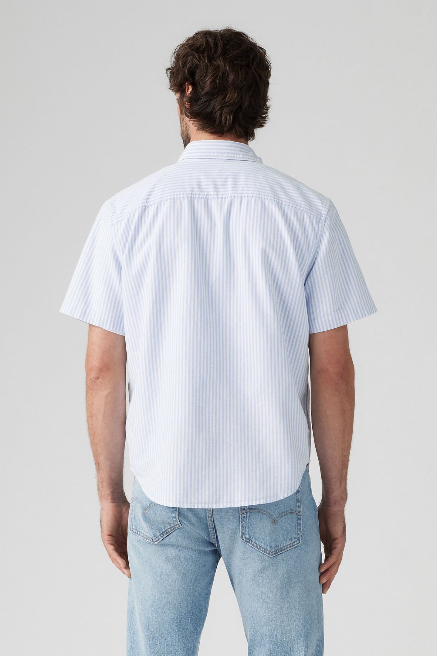 SS AUTHENTIC BUTTON DOWN WAYLON STRIPE DELLA 2