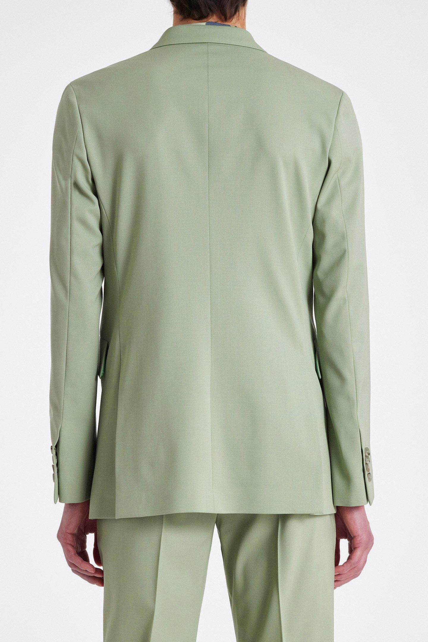 MENS 1 BUTTON JACKET GREEN 2