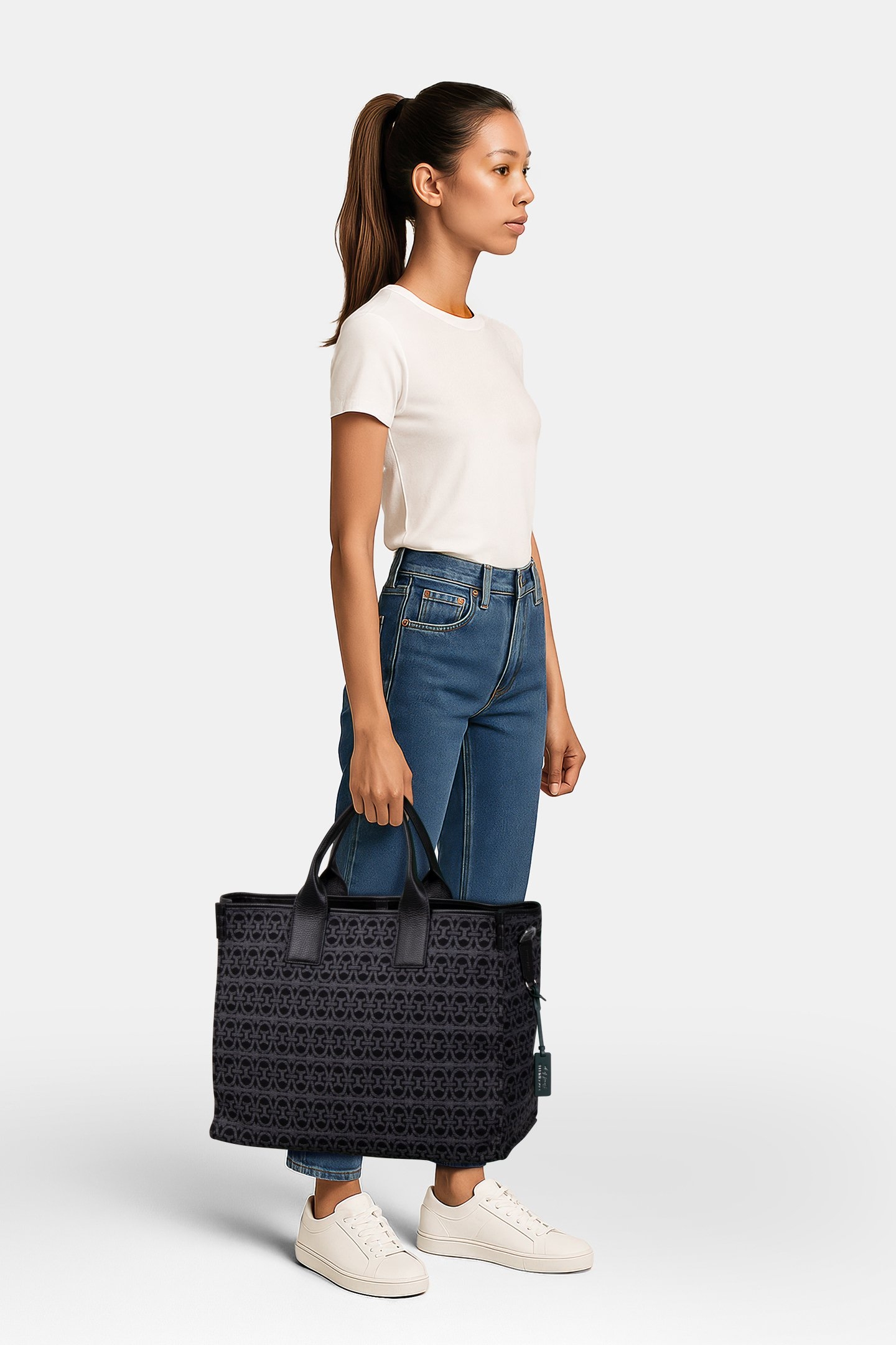 STG MONOGRAM MULTI ANTRAC/NOIR 1