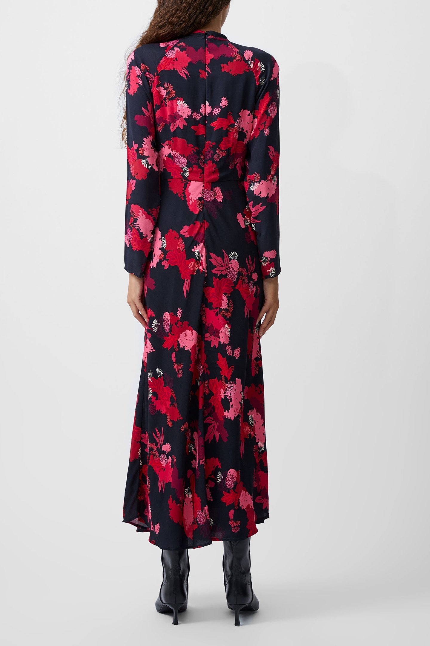 FOLIAGE CHIARA TIE KNOT NK DRS BLACKOUT MULTI 2