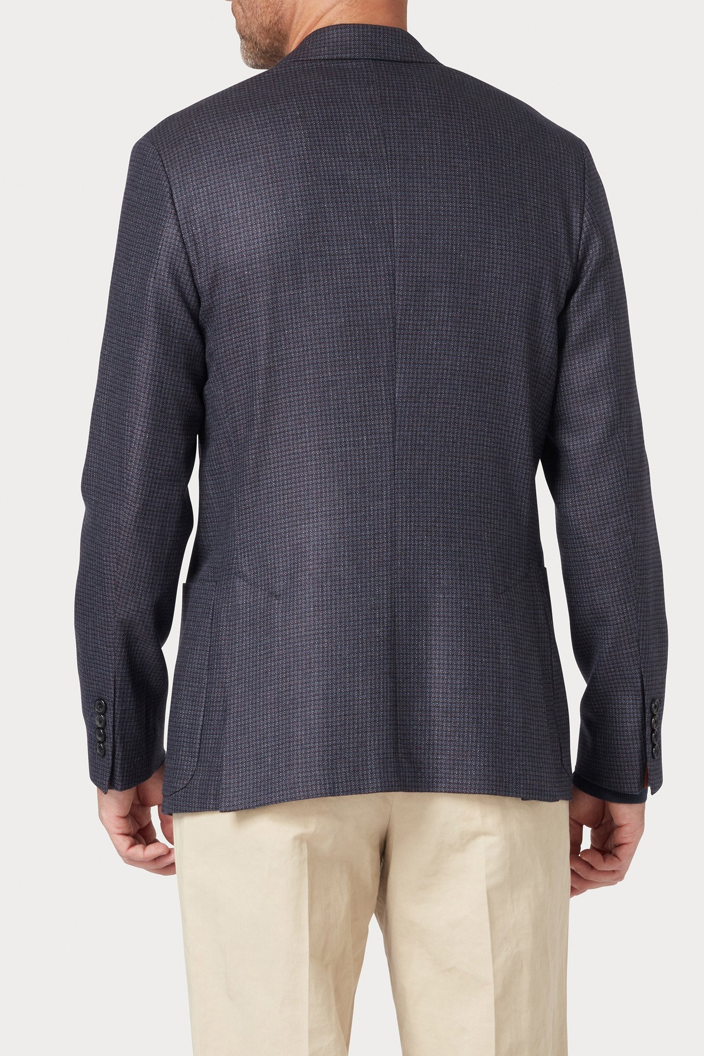 MENS 2 BTN PATCH POCKET JACKET MAUVE 2