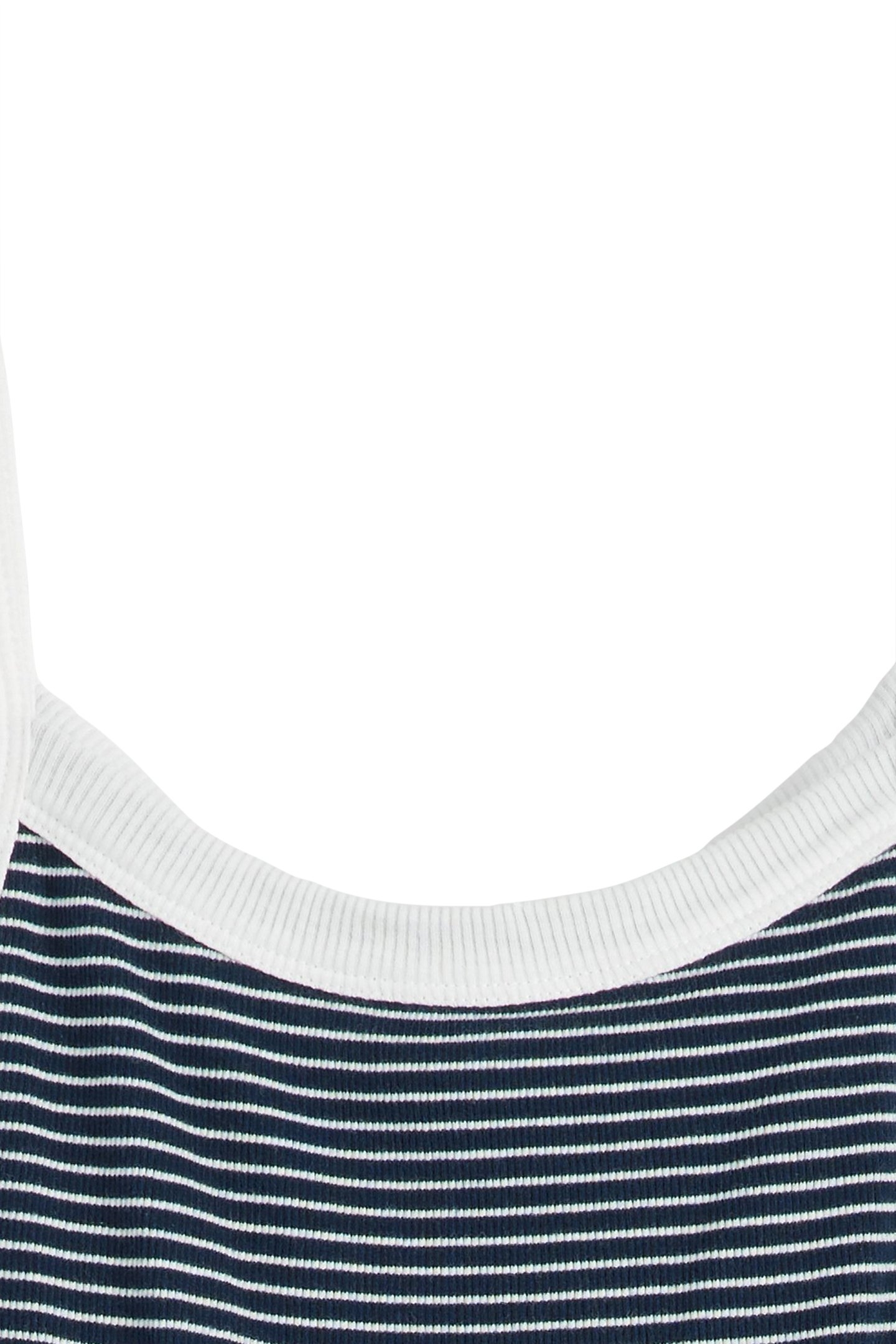 ESSENTIAL SPORTY RIB TNK ANNALISE STRIPE 6