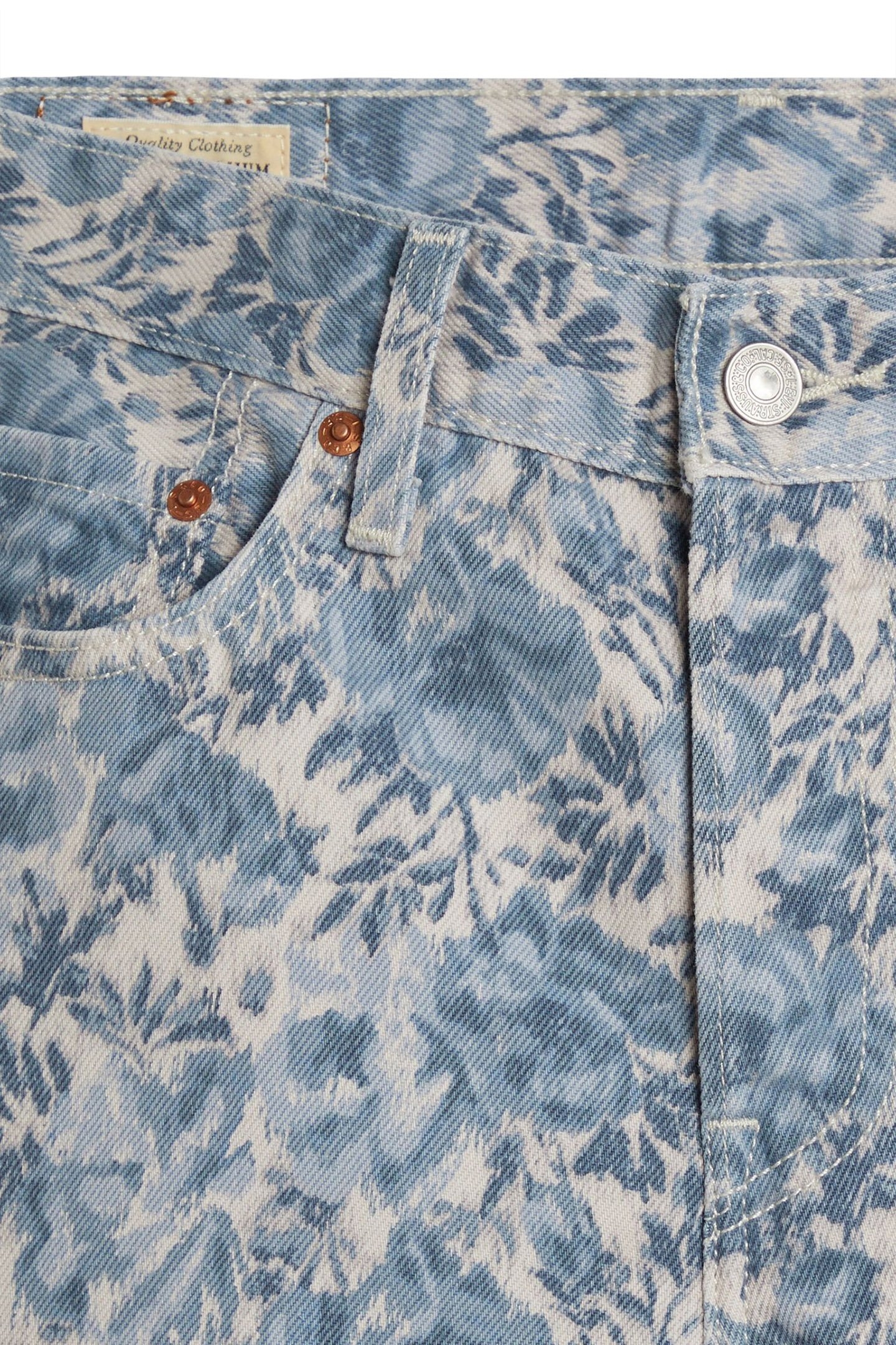 501 '90S ANKLE OPHELIA FLORAL 8