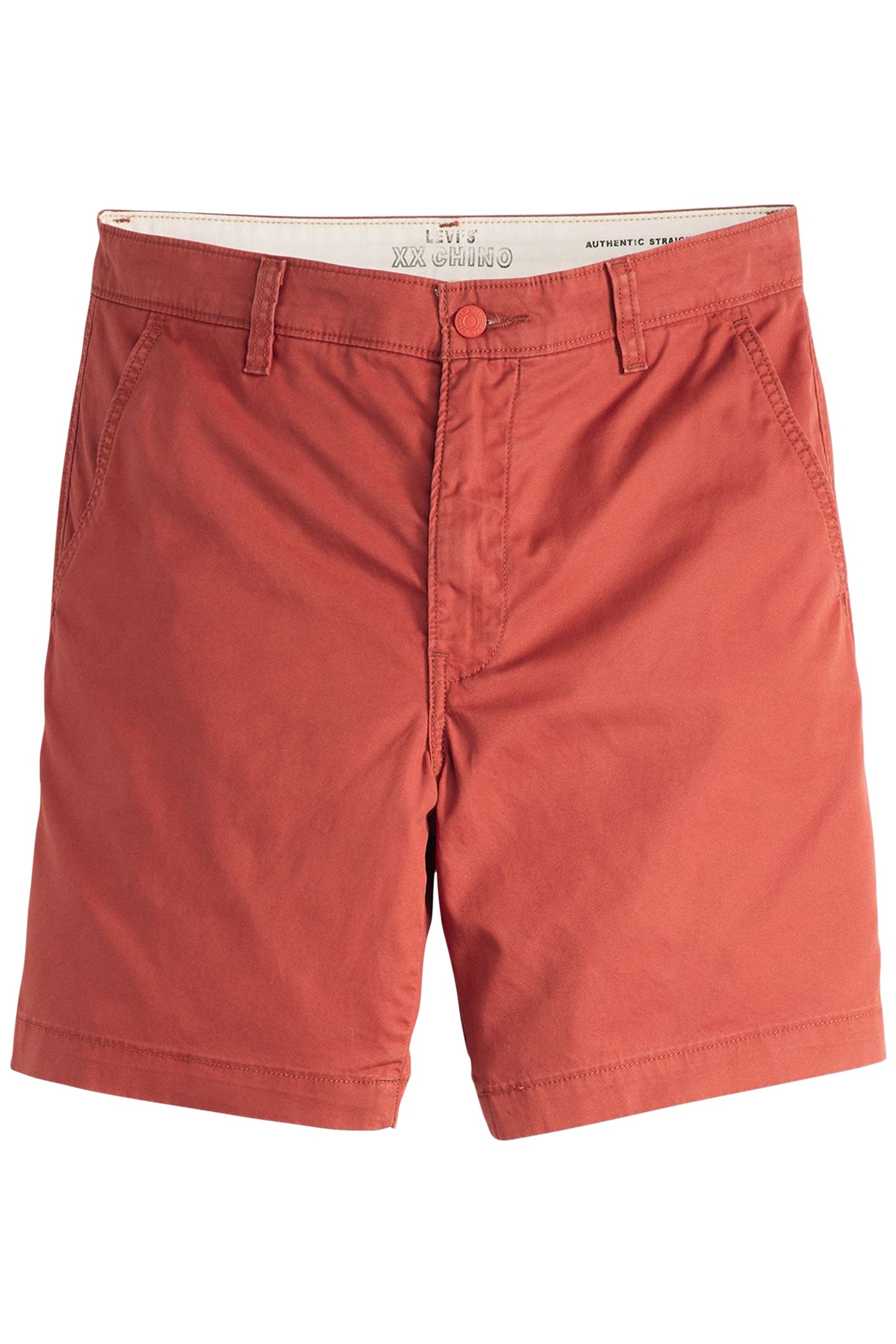 XX AUTH RLX SHORTS II RED PAINT TWILL 4