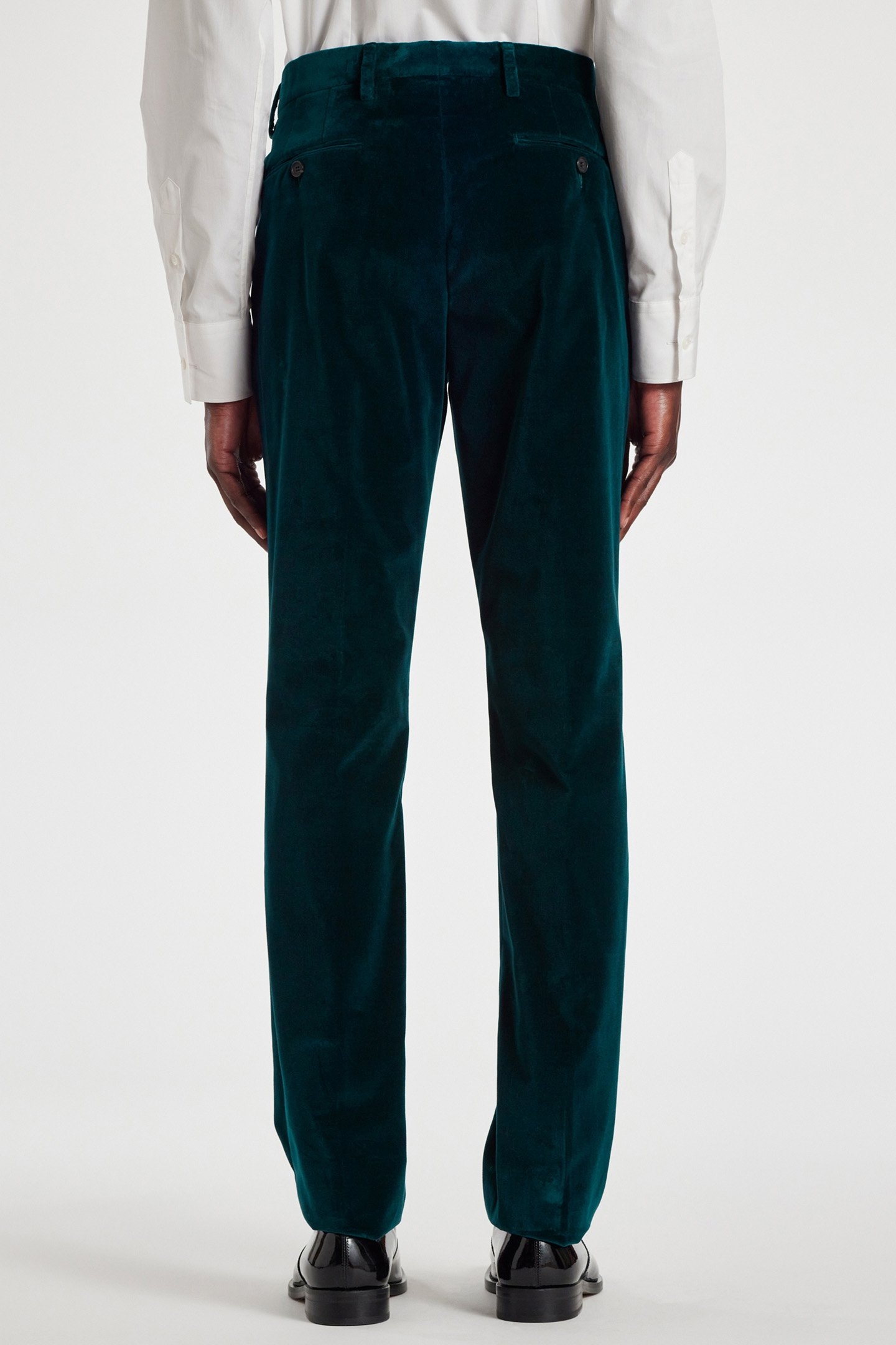 MENS TROUSER PETROL GREEN 2