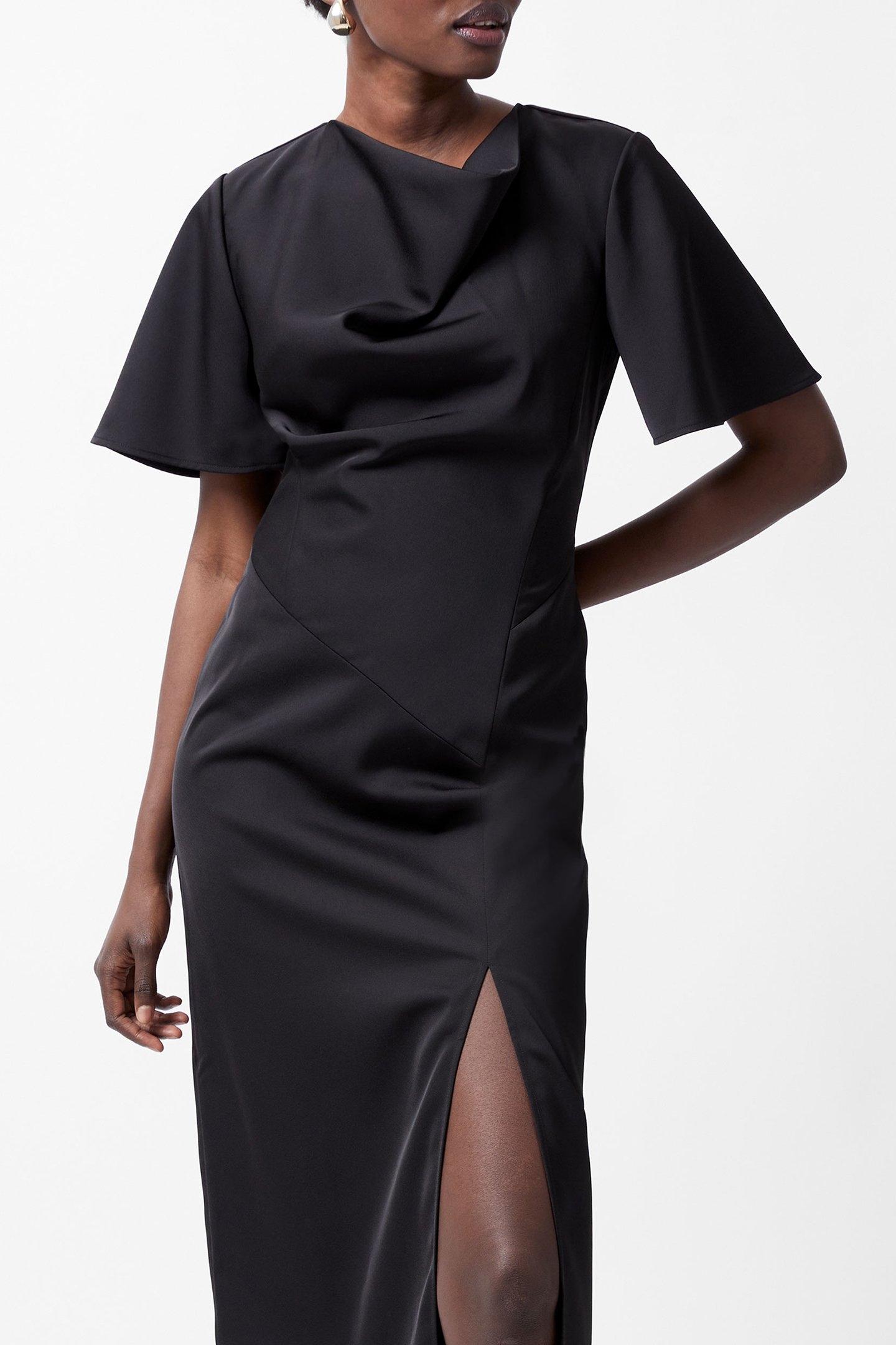 FENIX SATIN DRESS BLACKOUT 3