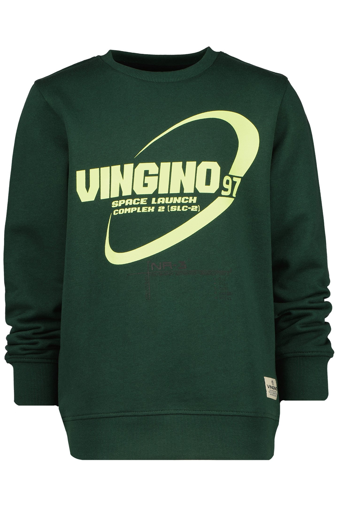 BOY'S NIKKO SWEATER MOSS GREEN 1