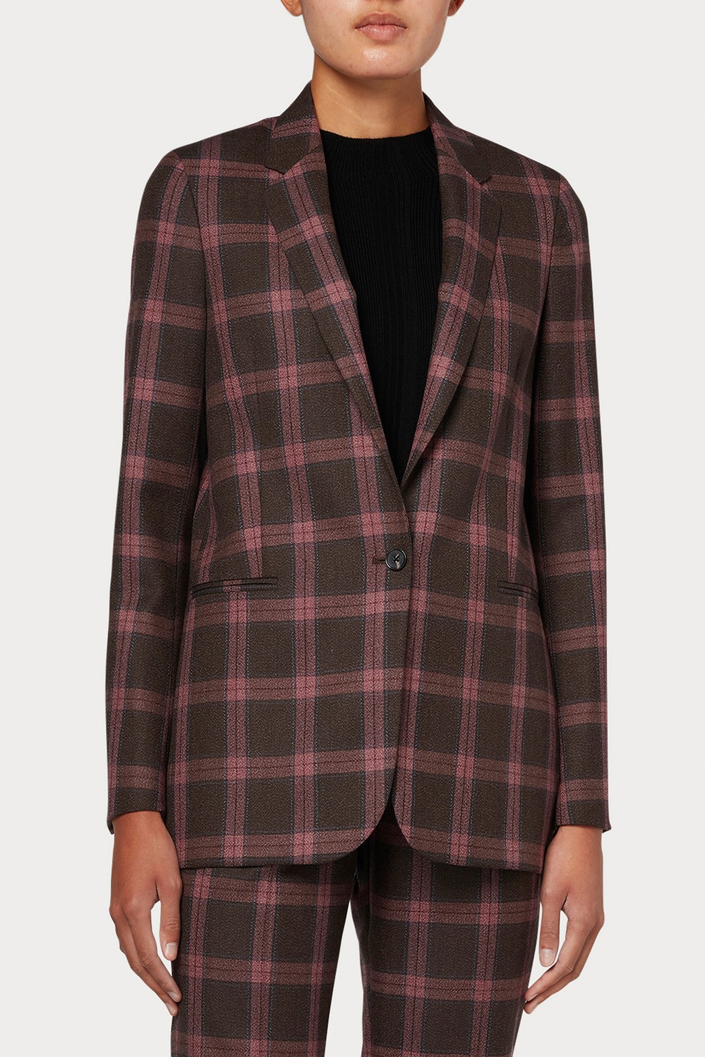 WOMENS JACKET DARK BROWN 1