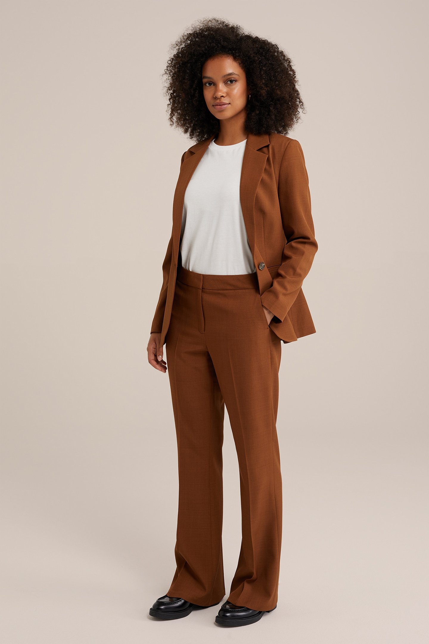 TROUSER RUST BROWN 3