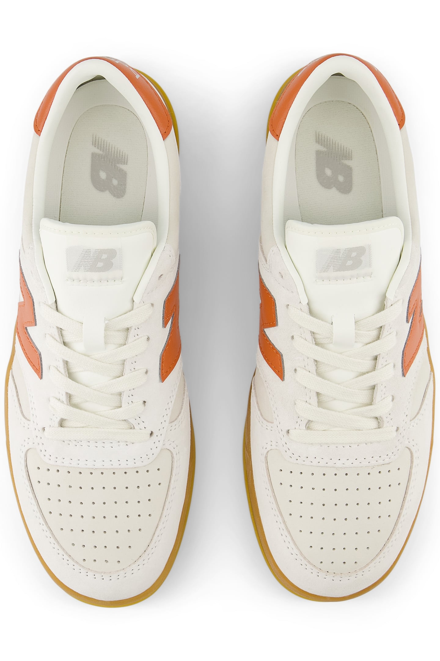CT500DA SNEAKERS IN WHITE AND ORANGE 3
