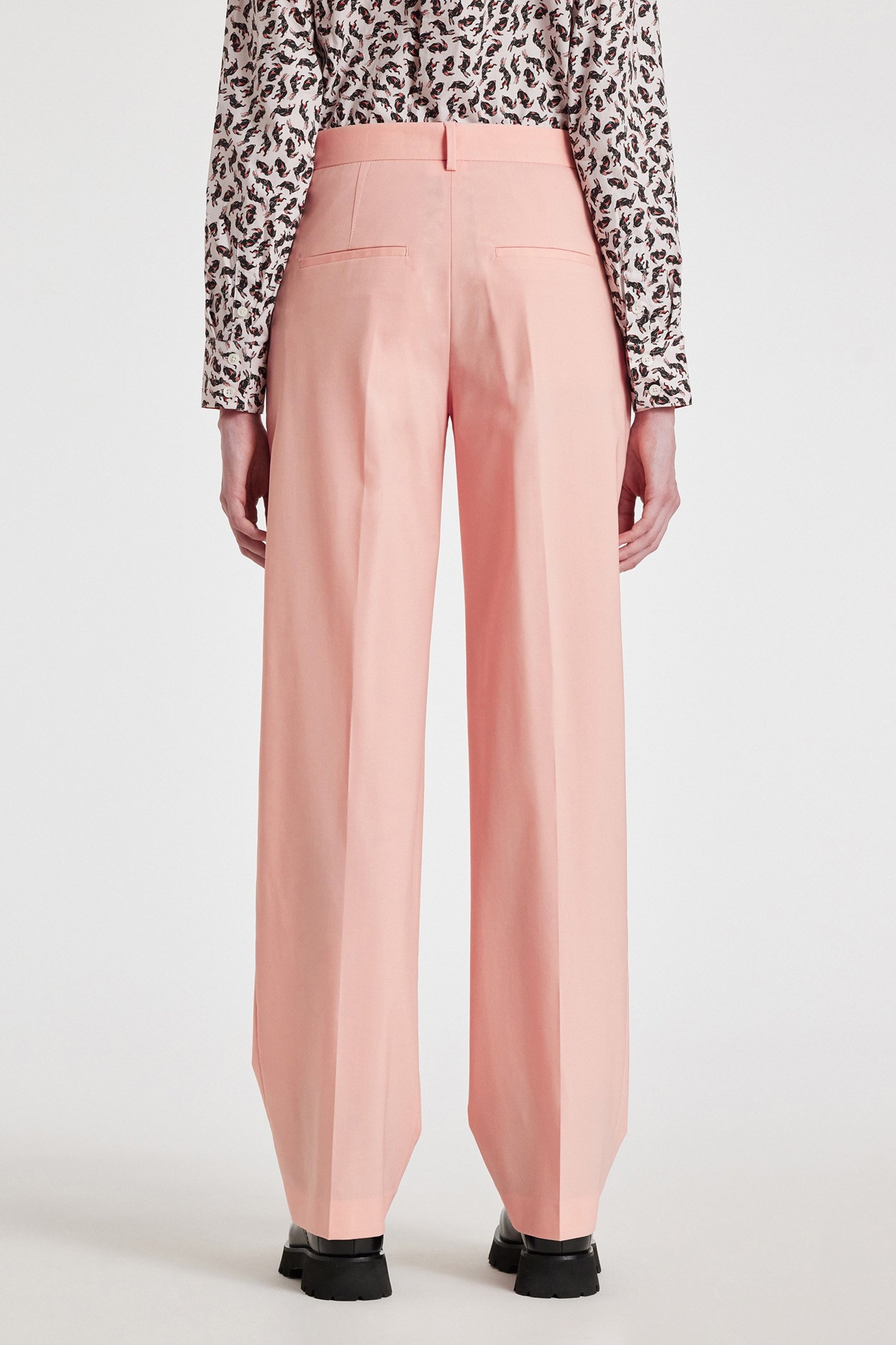WOMENS TROUSERS POWDER PINK 2