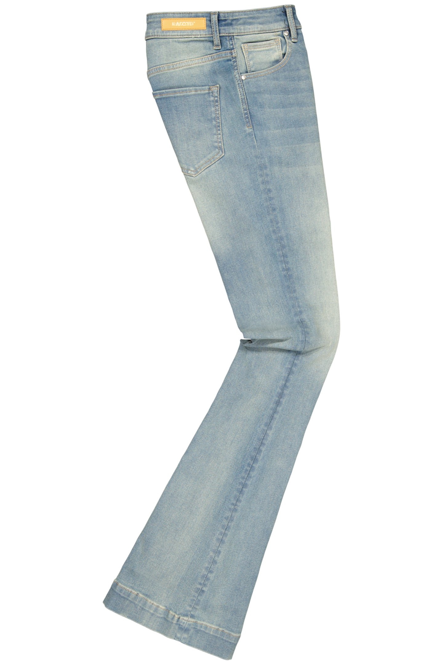 SUNRISE HEM JEANS TINTED BLUE 3
