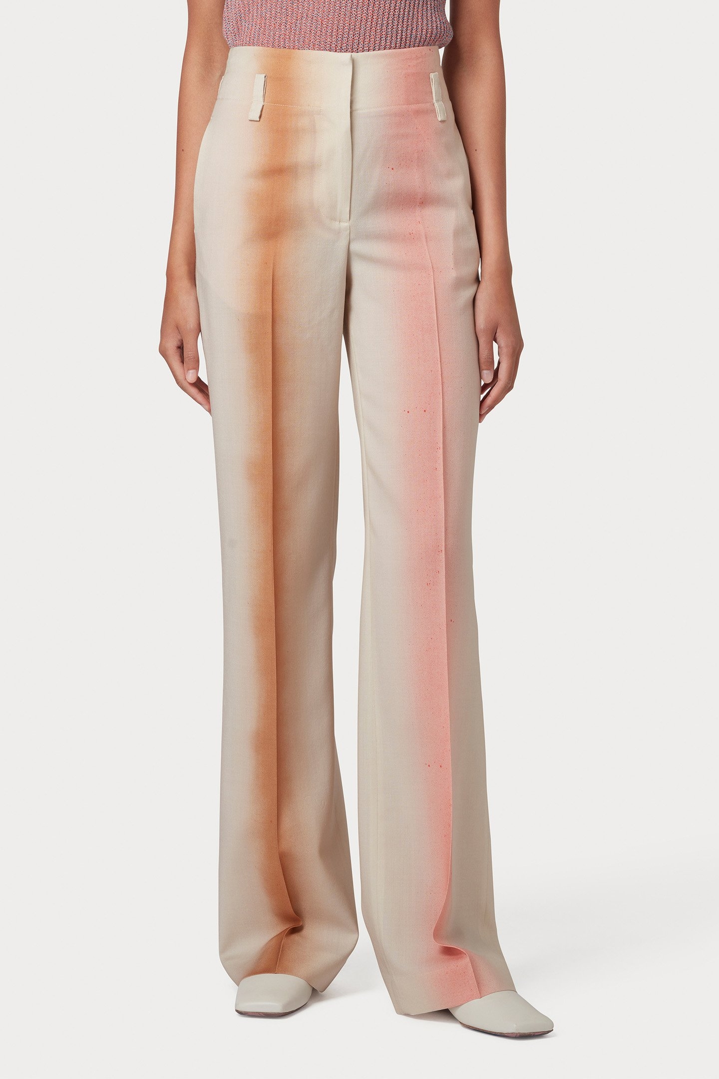 WOMENS TROUSERS IVORY 1