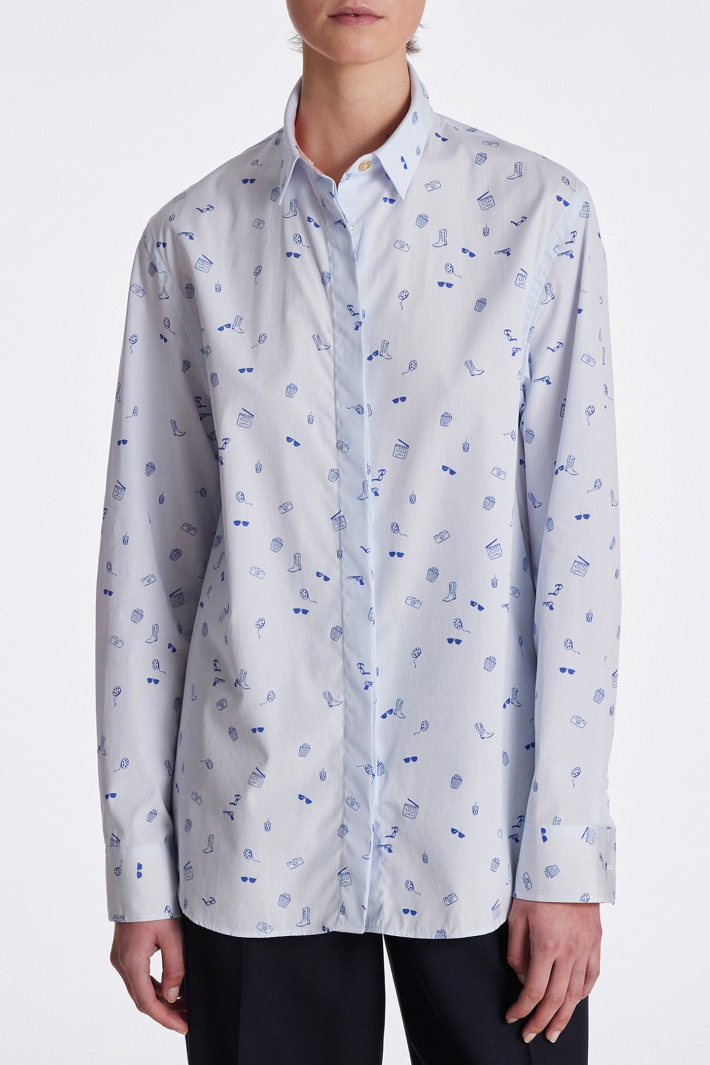 WOMENS SHIRT LIGHT BLUE 1