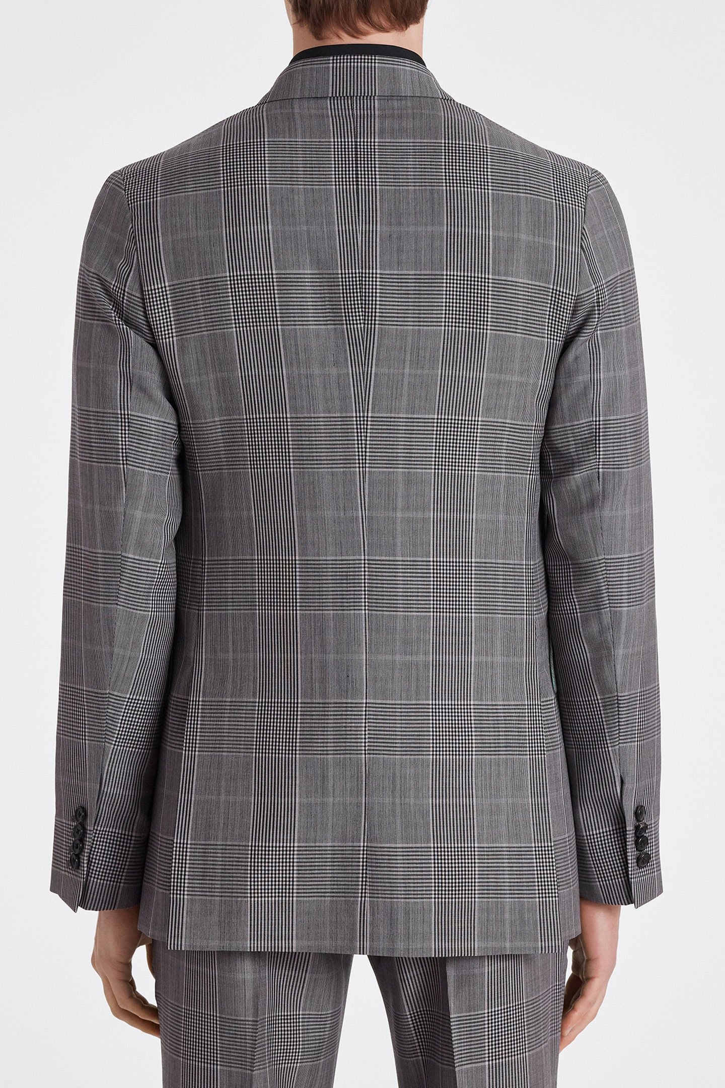 MENS 1 BUTTON JACKET GREY 2