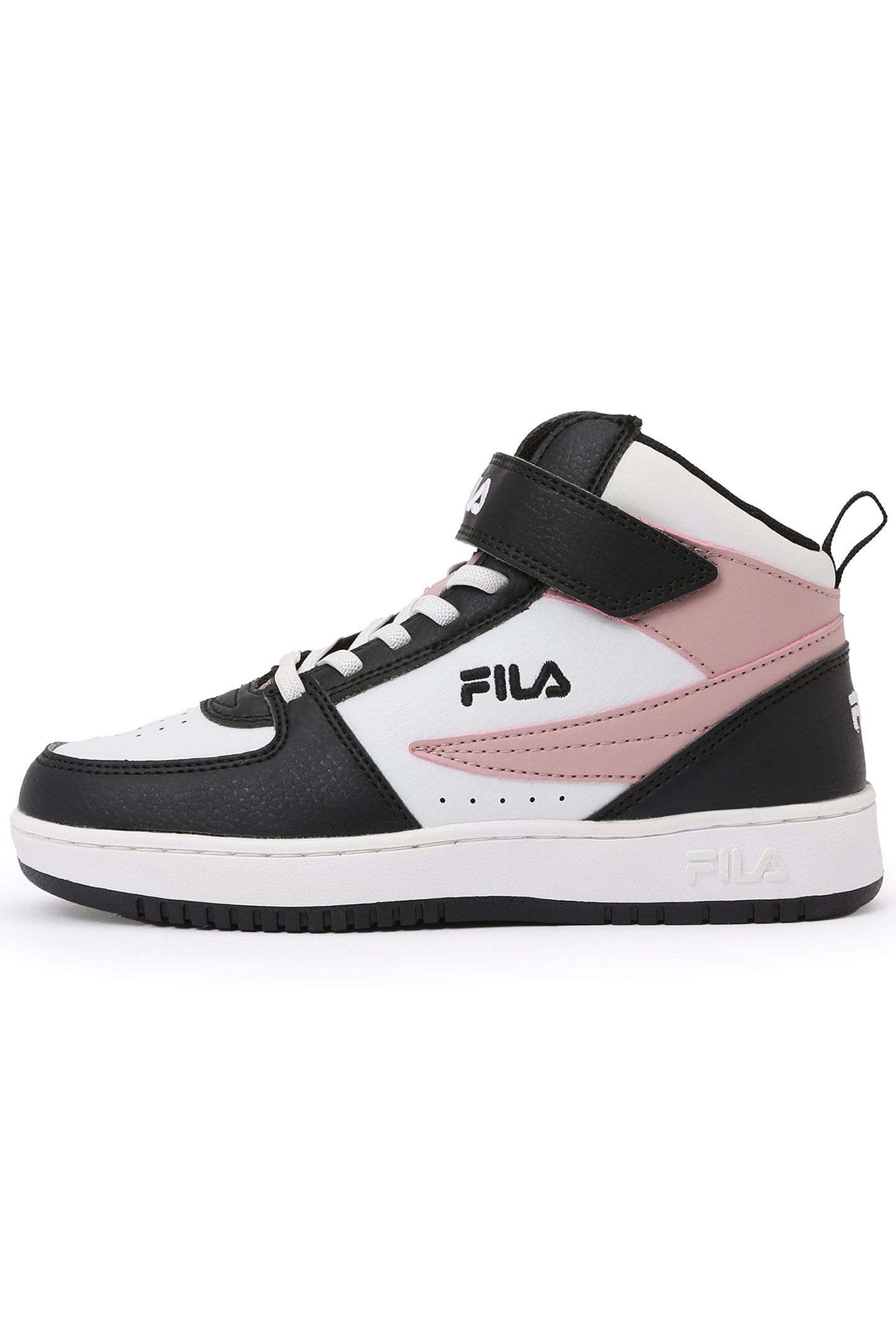LEVANTO MID KIDS UNISEX WHITE-BLACK-PALE MAUVE 1