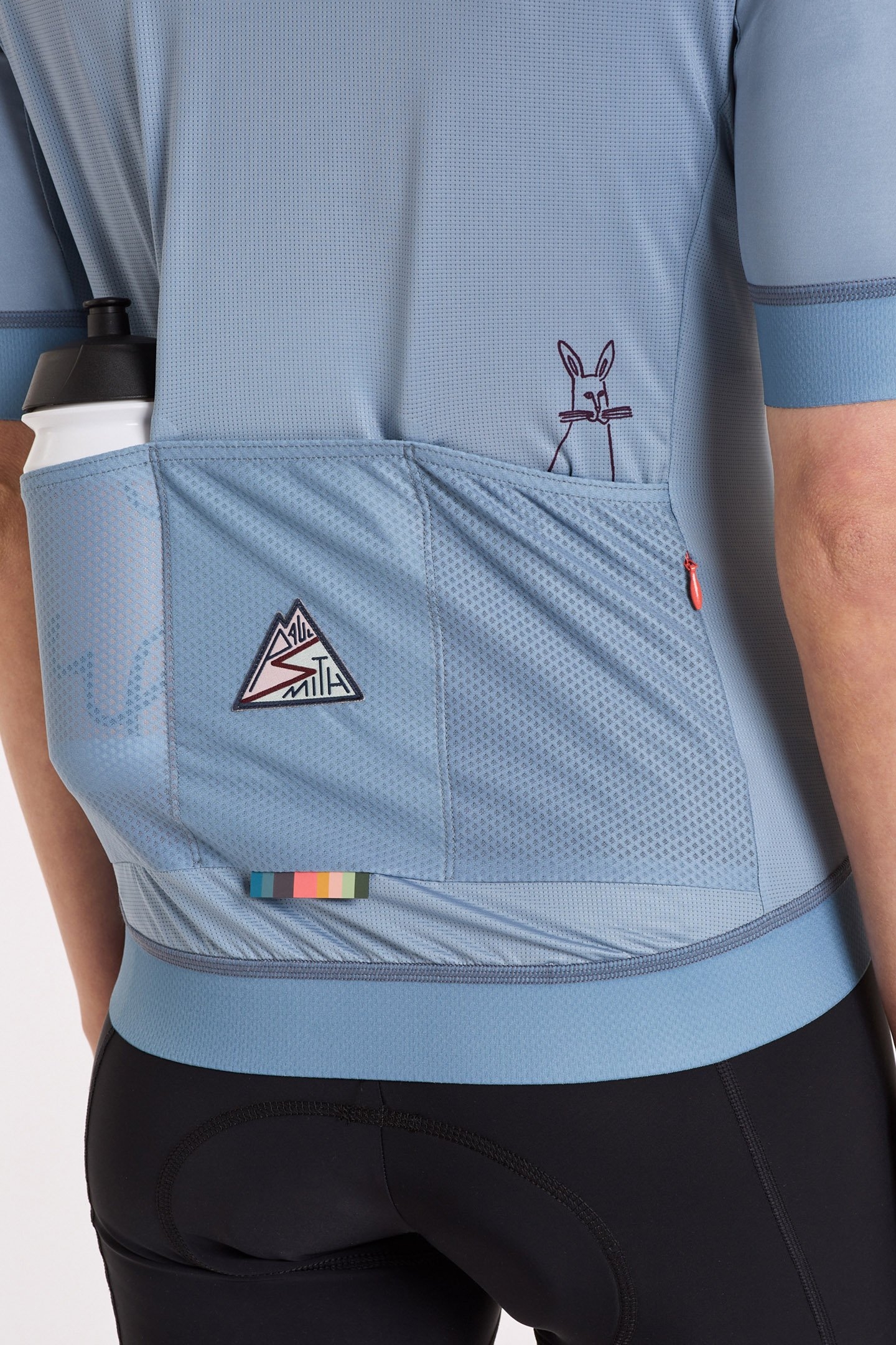 CYCLE JERSEY S/S ARTIST STRIPE LIGHT BLUE 6