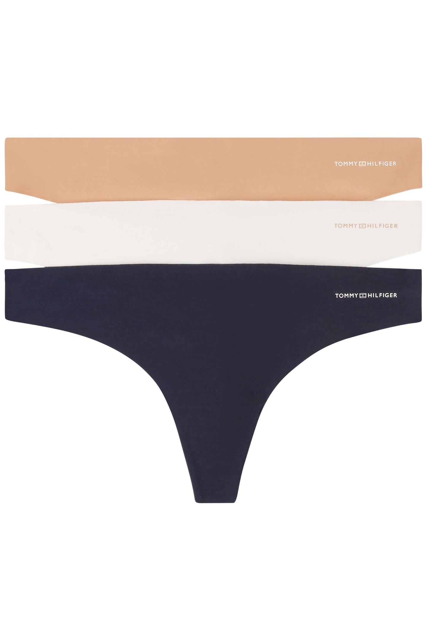 3 PACK THONG IVORY/MISTY BLUSH/NAVY 1