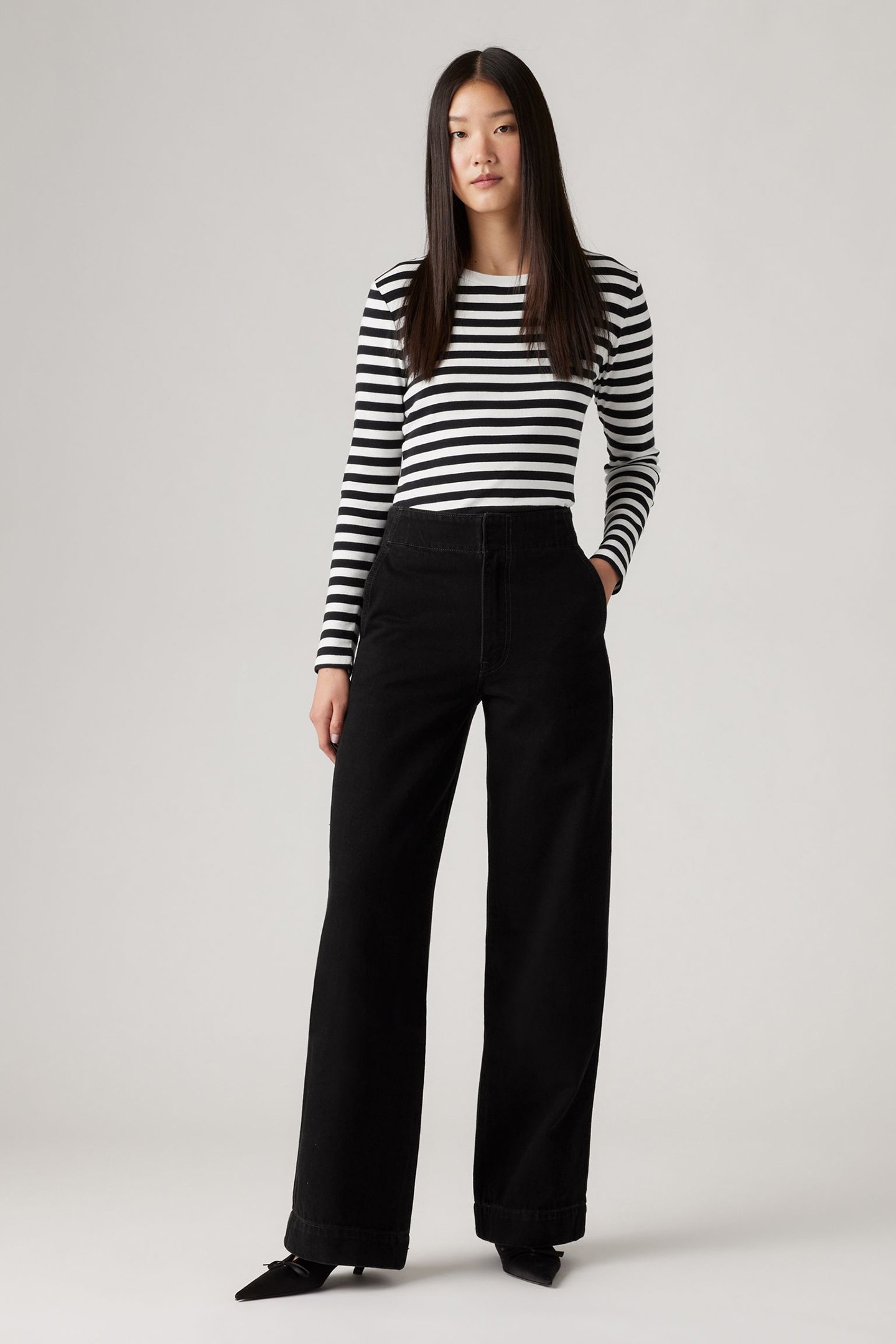 RIBCAGE WIDE LEG TAILOR CHASING RAIN 6