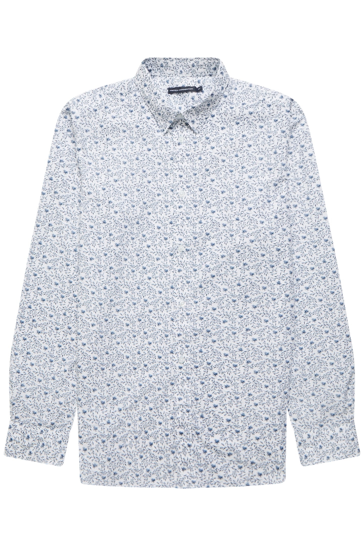 FLORAL LS BLUE LEAF FLORAL 4