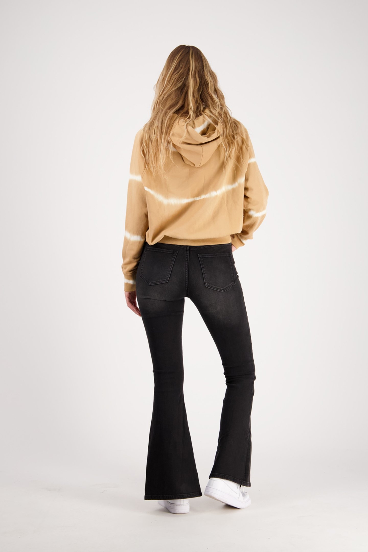 SUNRISE SLIT JEANS BLACK STONE 4