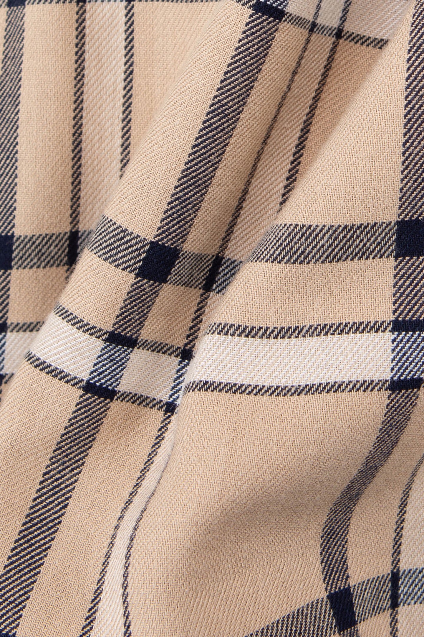 BOY'S BEIGE PLAID SHIRT 7