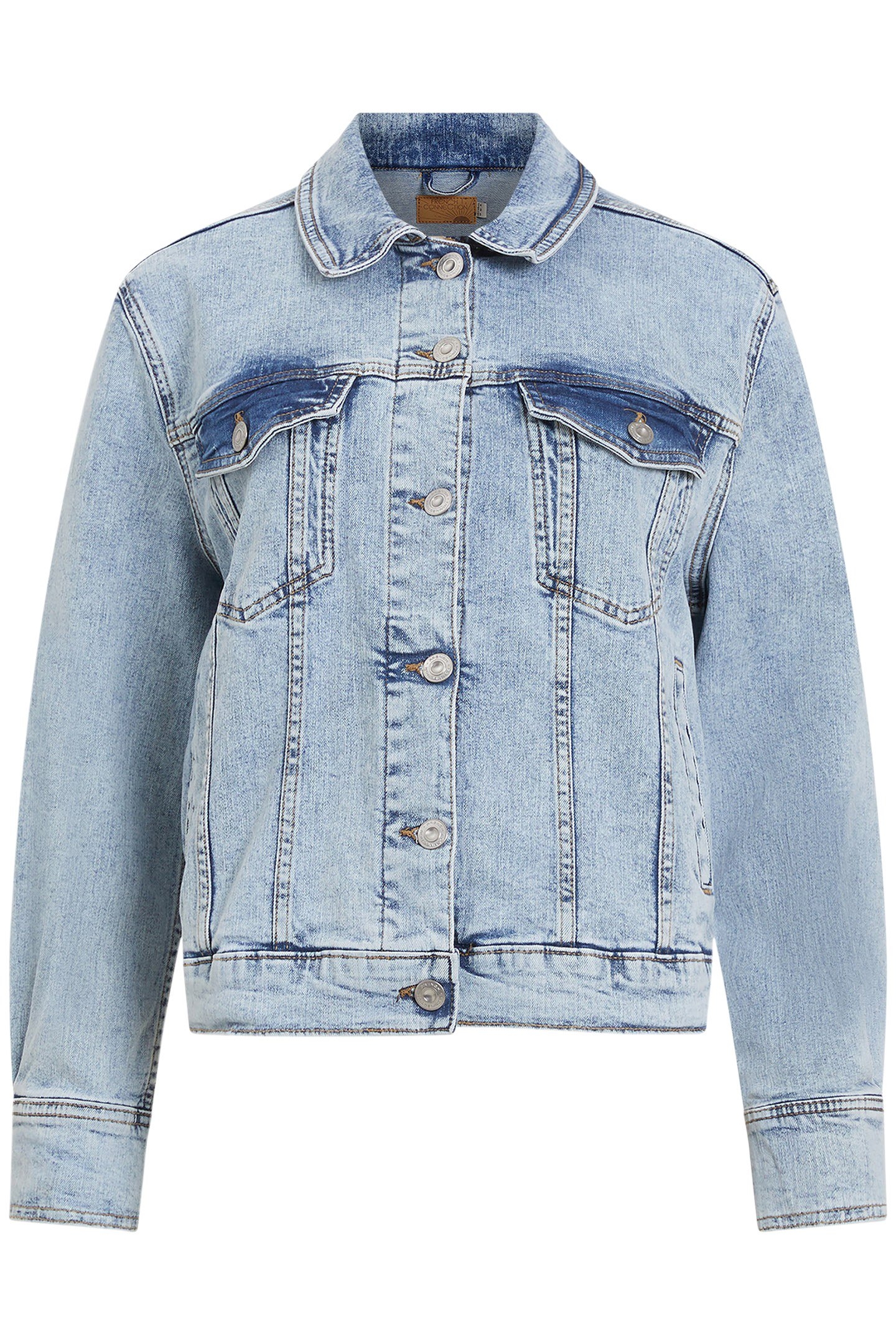 STRETCH TRUCKER JCKT BLEACHED OUT 3